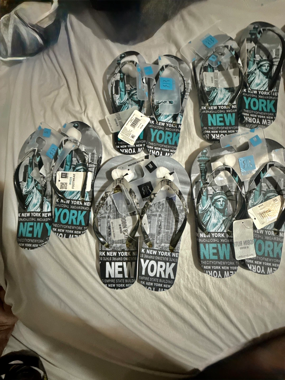 Robin Ruth New York Flip Flops( 7pair )