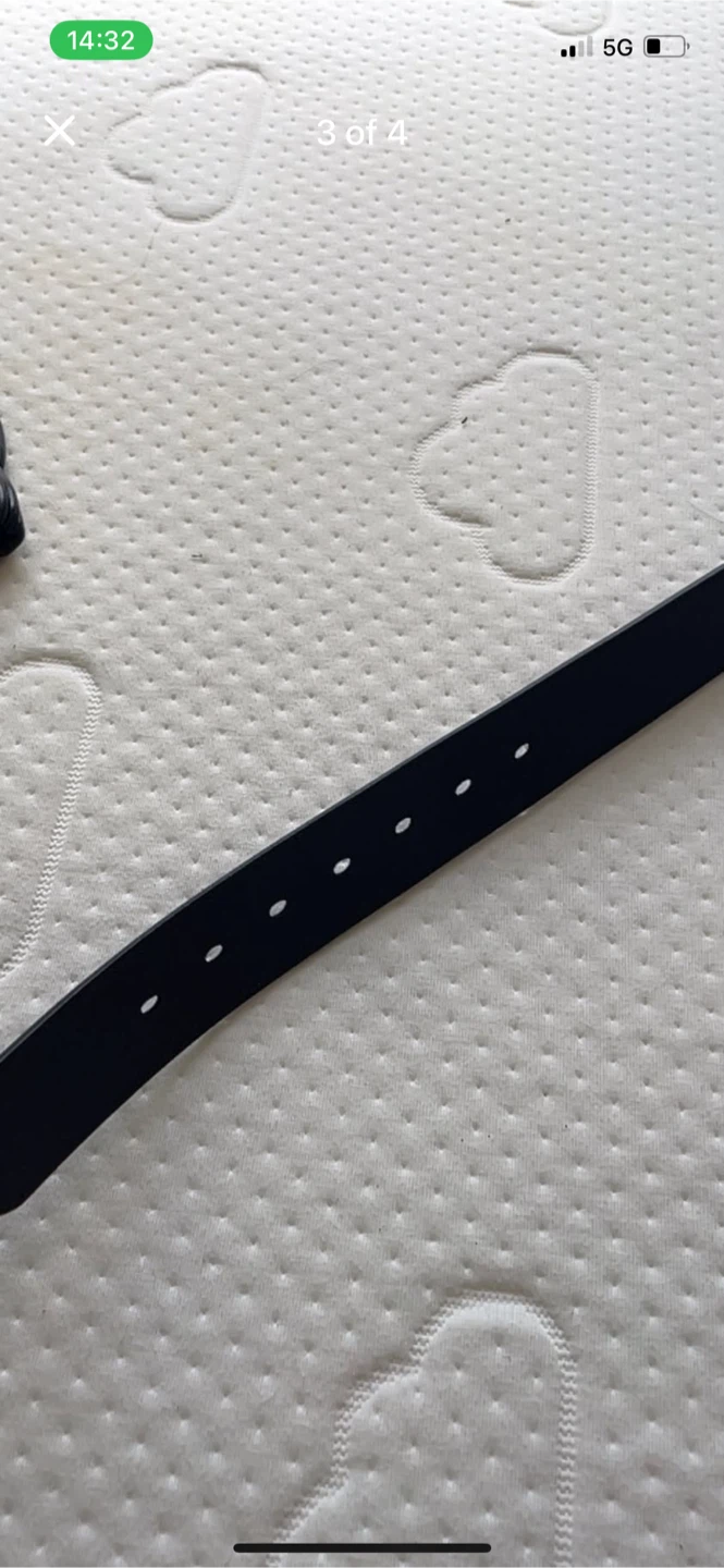 Levi's Black Belt with Silver Buckle - photo 3