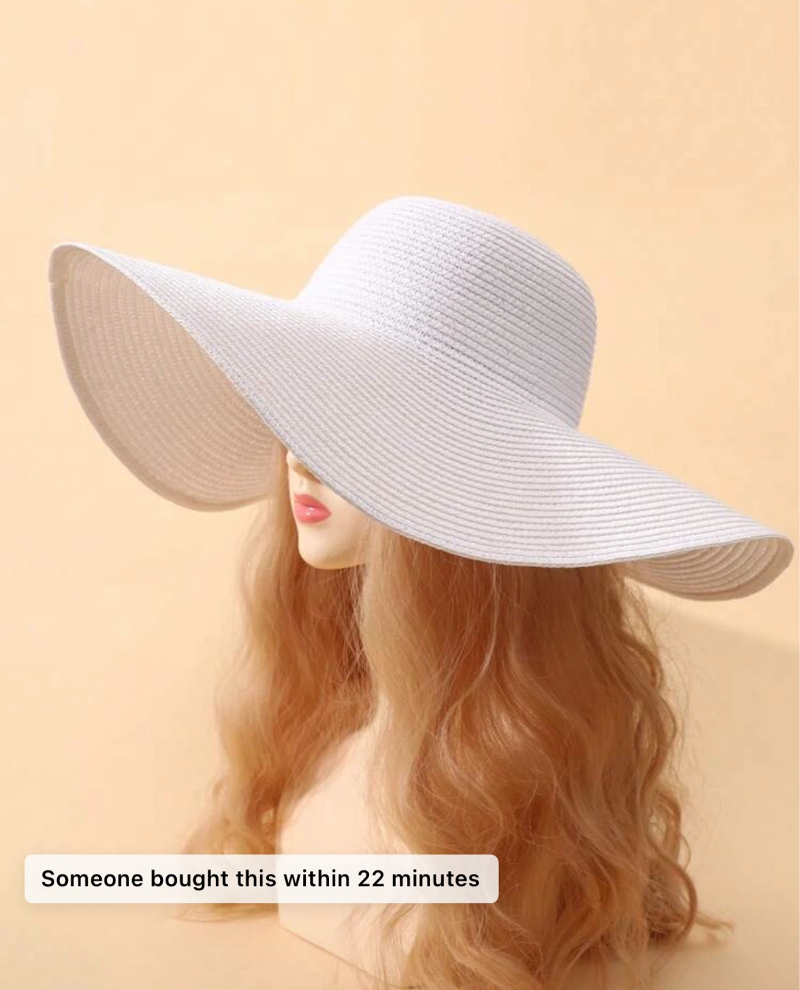 White Sun Hat