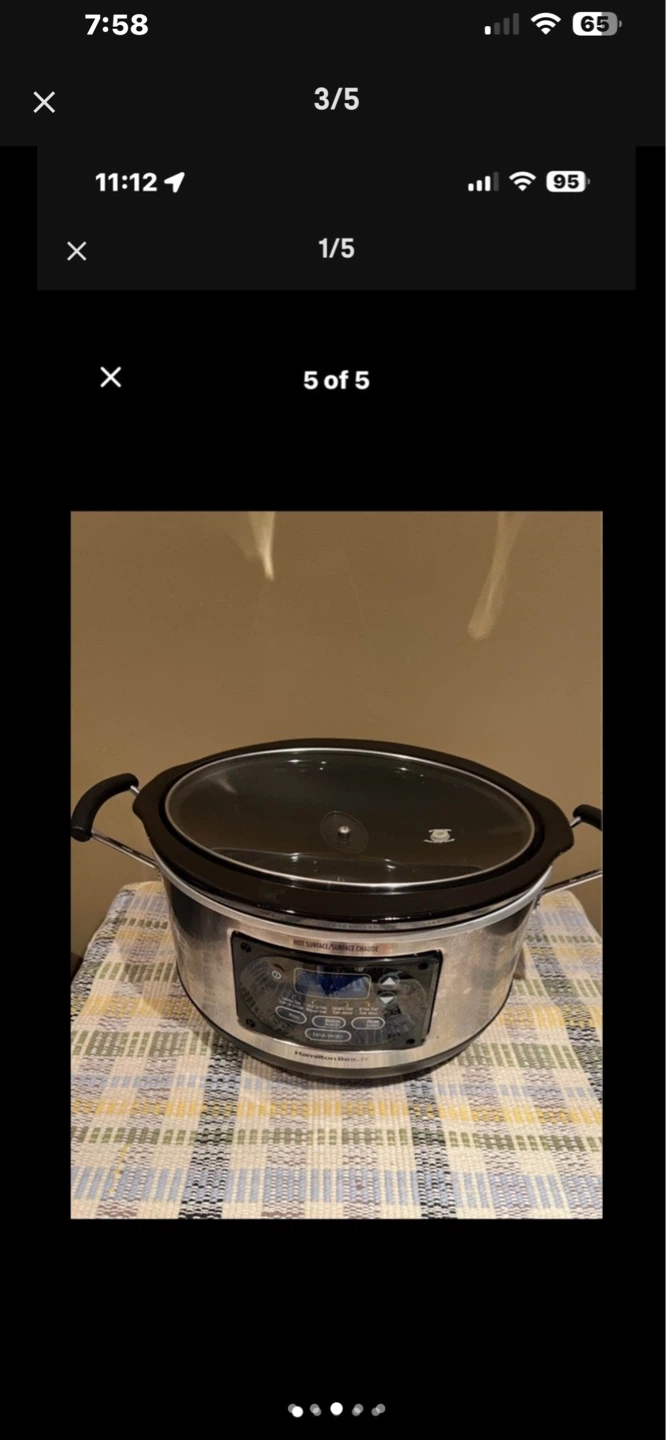 Hamilton Beach Slow Cooker - photo 3