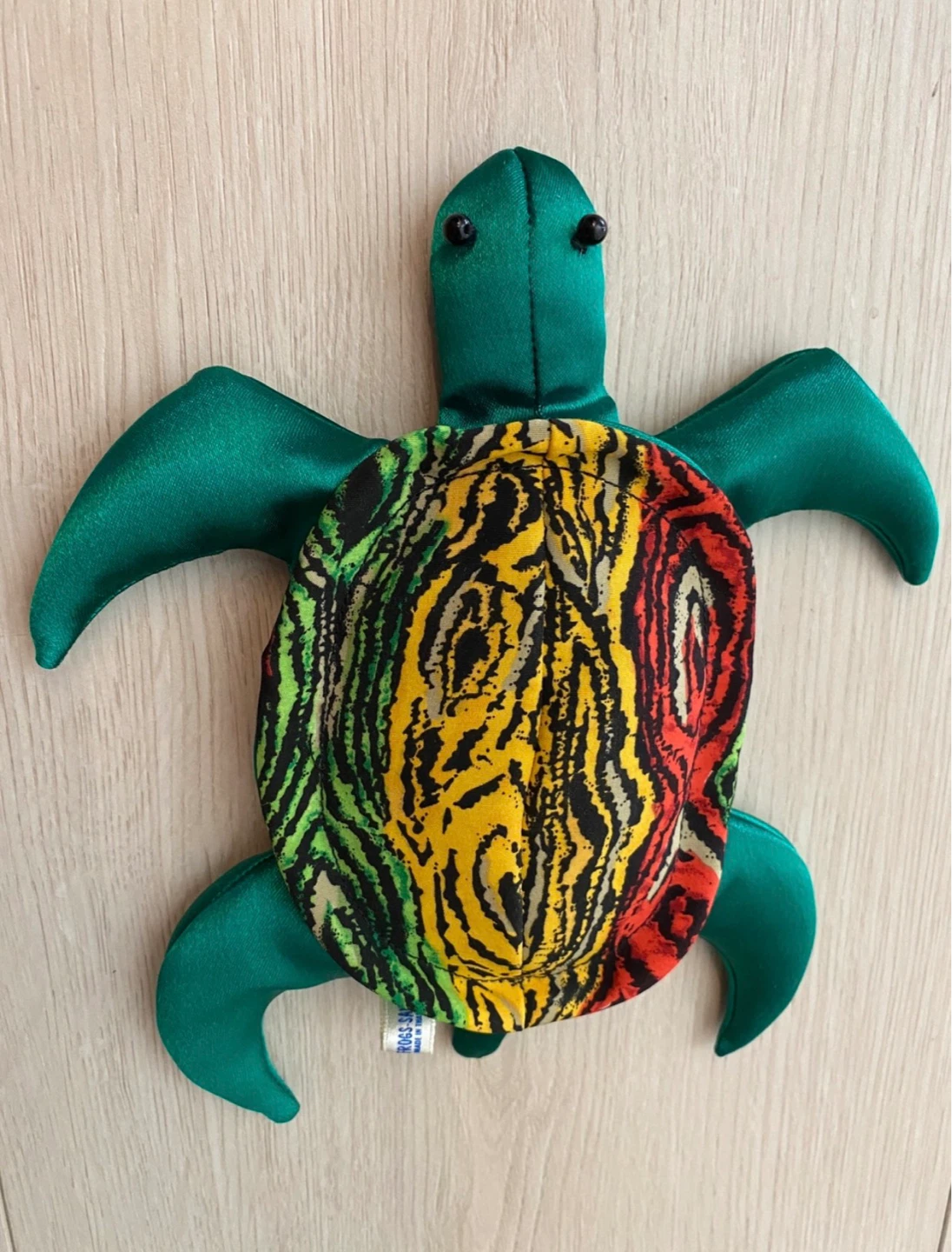 Geckos Snakes & Frogs Co Weighted Sand Plush Sea Turtle