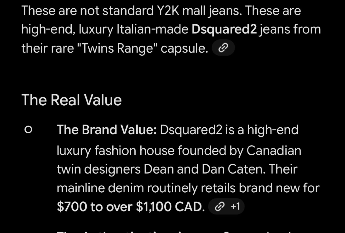 DSQUARED2 Twins Range Jeans - photo 4