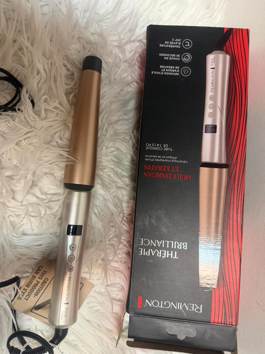Remington Pro 1-1.5 Inch Tapered Curling Wand - photo 2