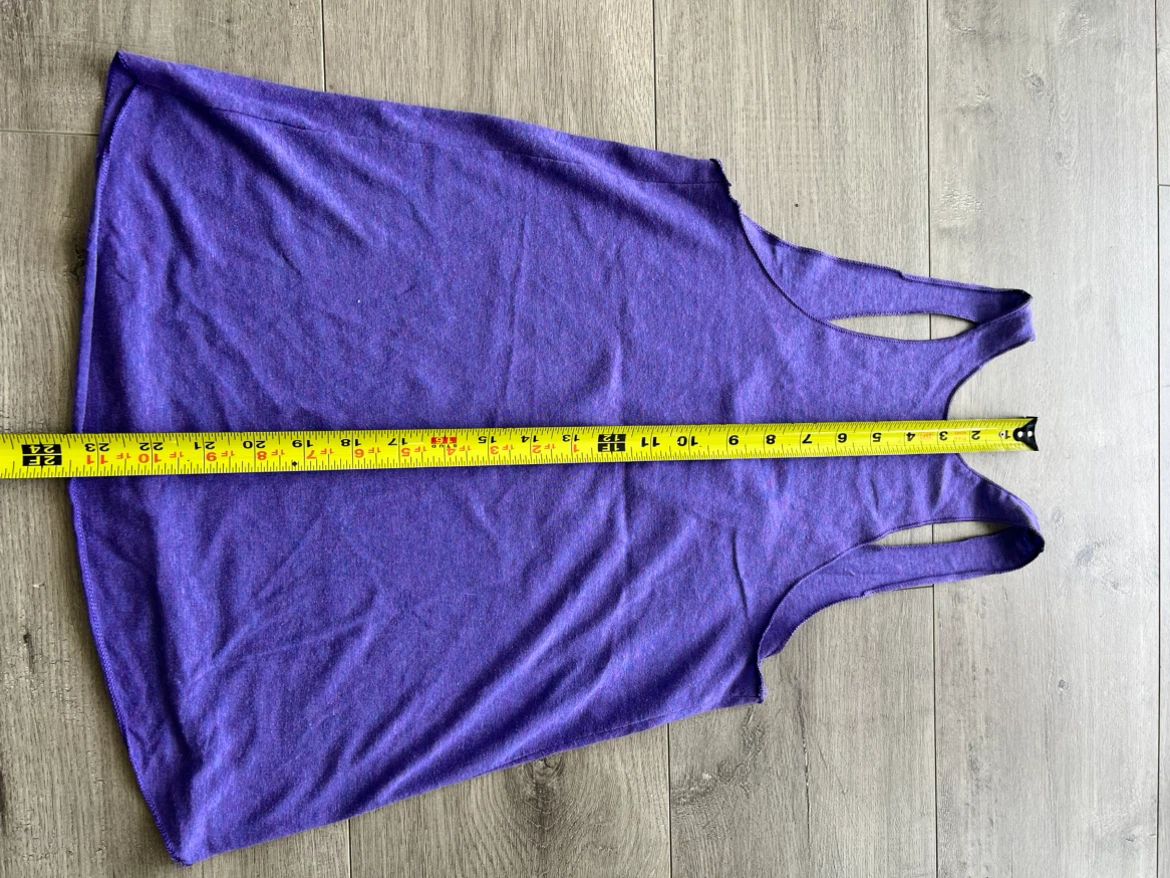 American Apparel Purple "Will Pole For Cookies" Tank Top - photo 4