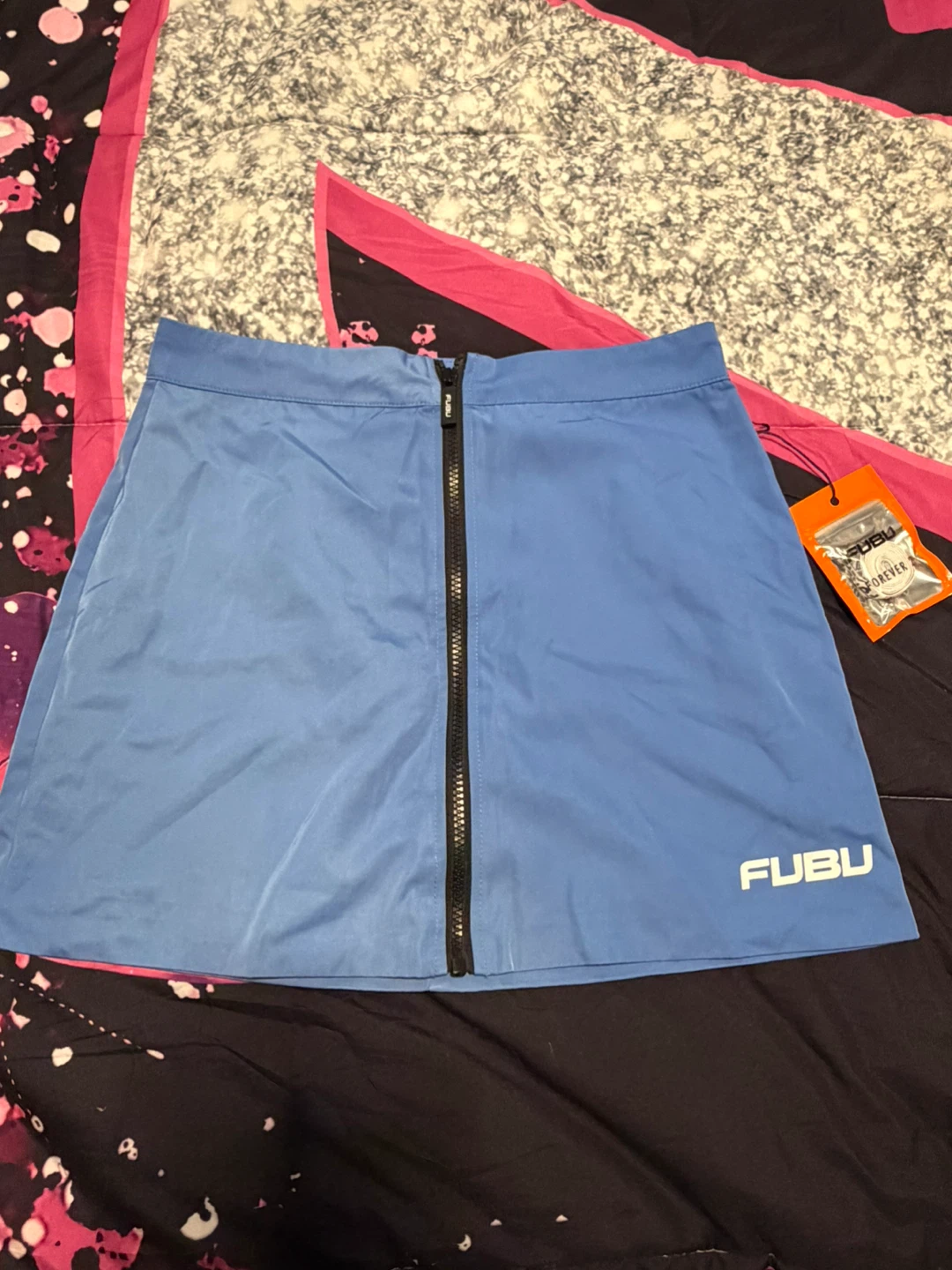 FUBU x Forever 21 Blue Mini Skirt