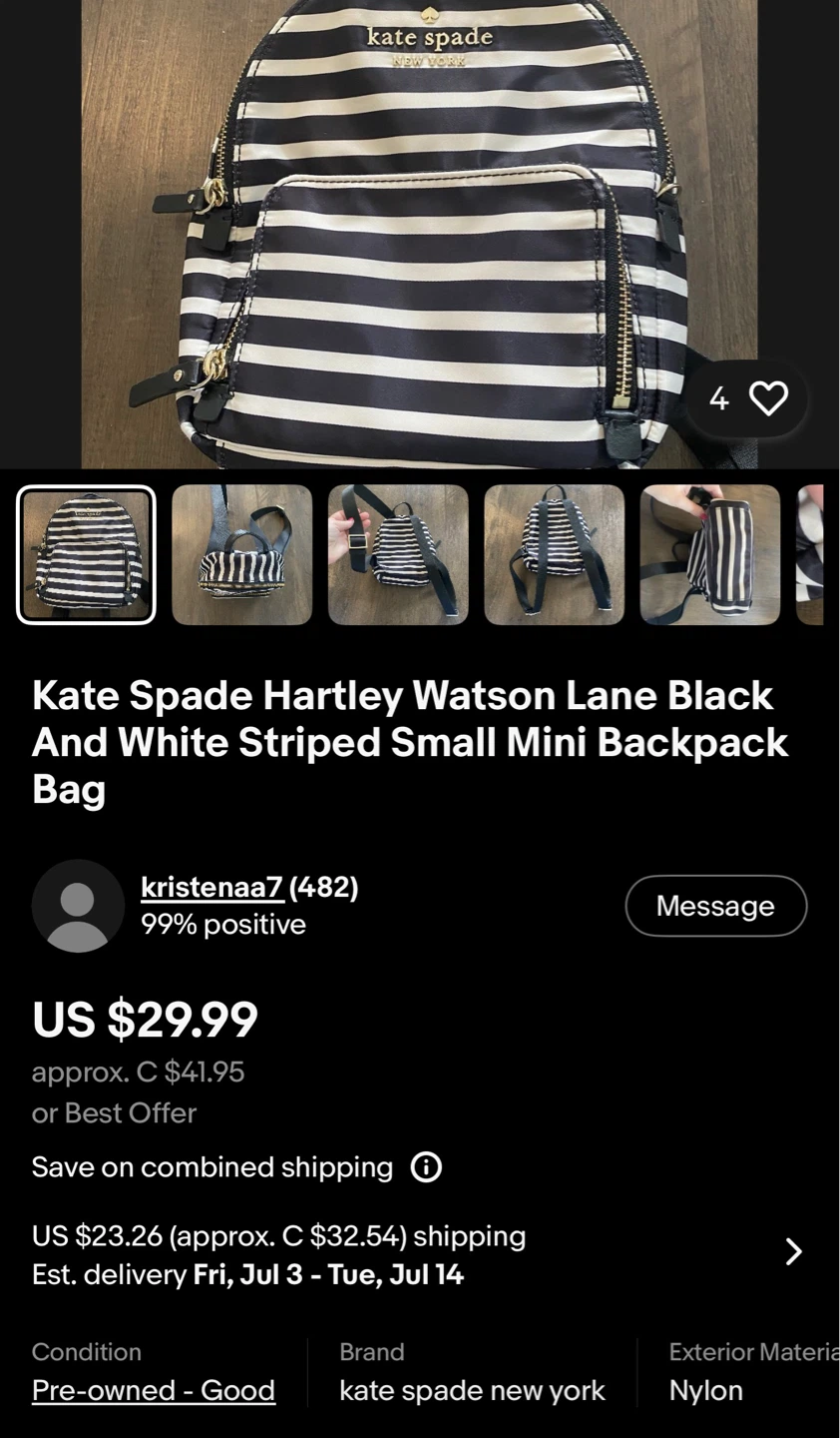 Kate Spade Hartley Watson Lane mini backpack - photo 4