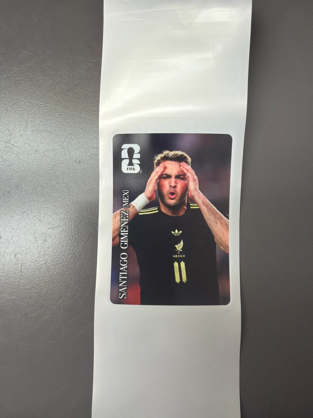 Santiago Giménez FIFA Mexico Football sticker