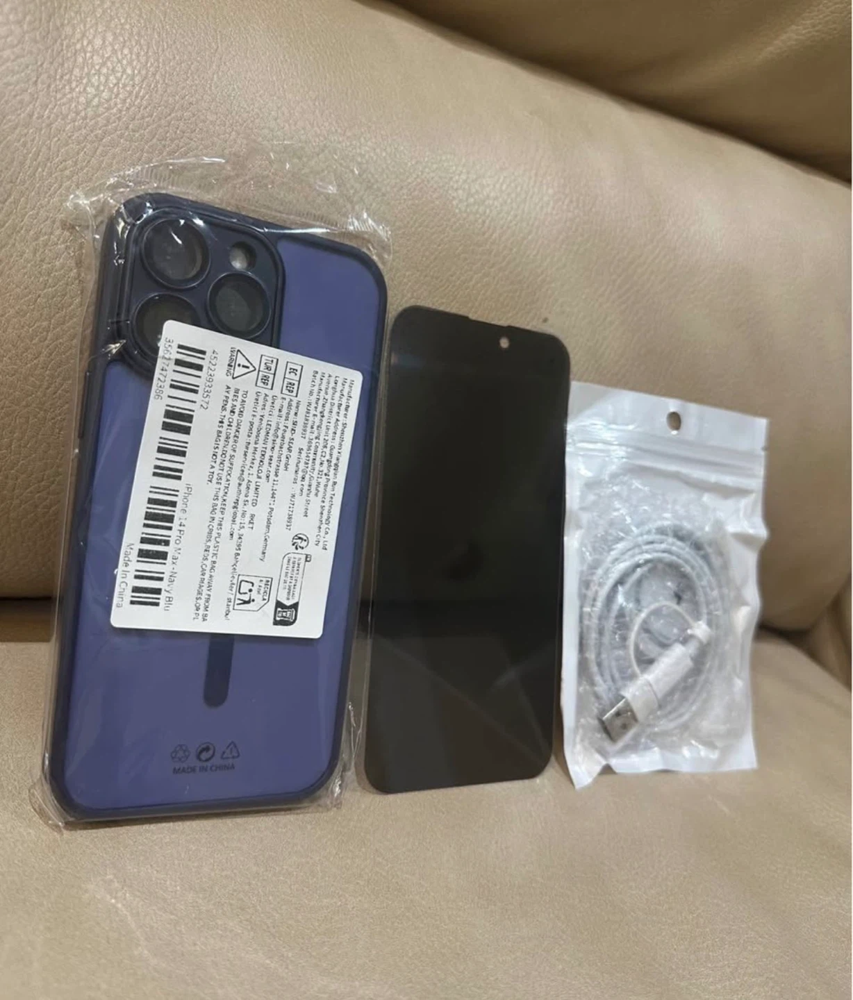 New Cover & Charger for Iphone 14 Pro Max - photo 2