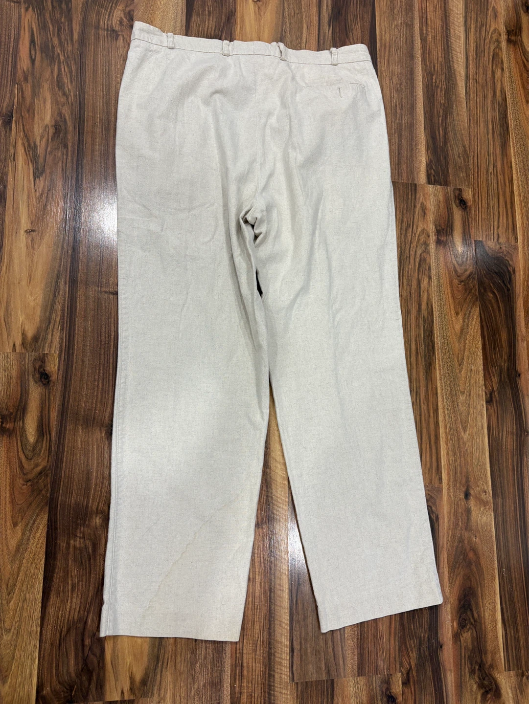 Marks & Spencer Beige Linen Blend Pants - photo 2