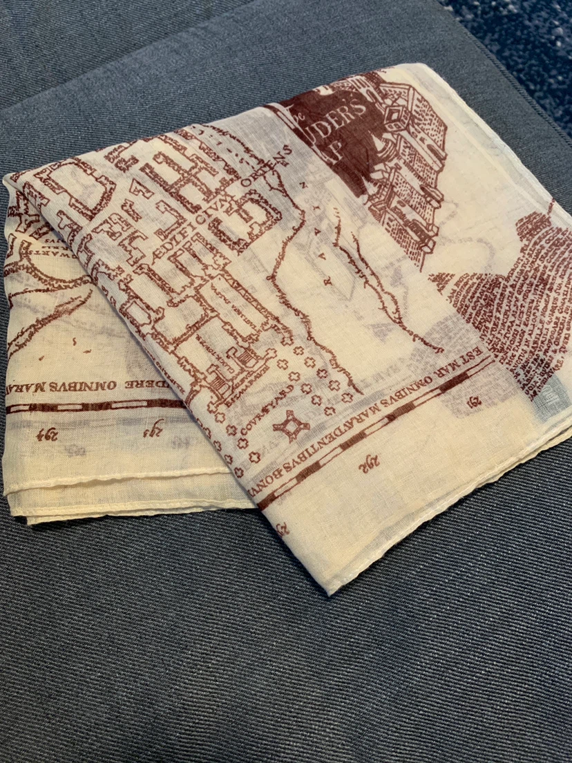 Harry Potter Marauders Map scarf - photo 3
