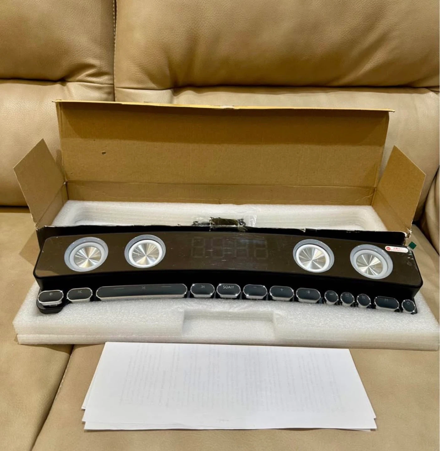 New soaiy/SH39 Bluetooth Speaker / Game Subwoofer / Sound Bar - photo 4