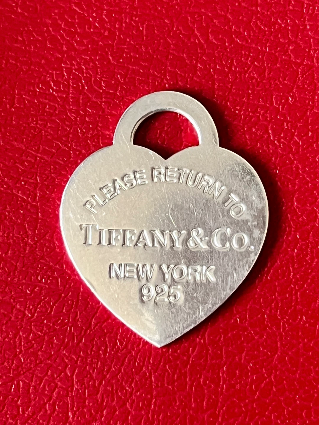 Tiffany & Co. Heart Tag Charm Sterling Silver 925 - photo 3