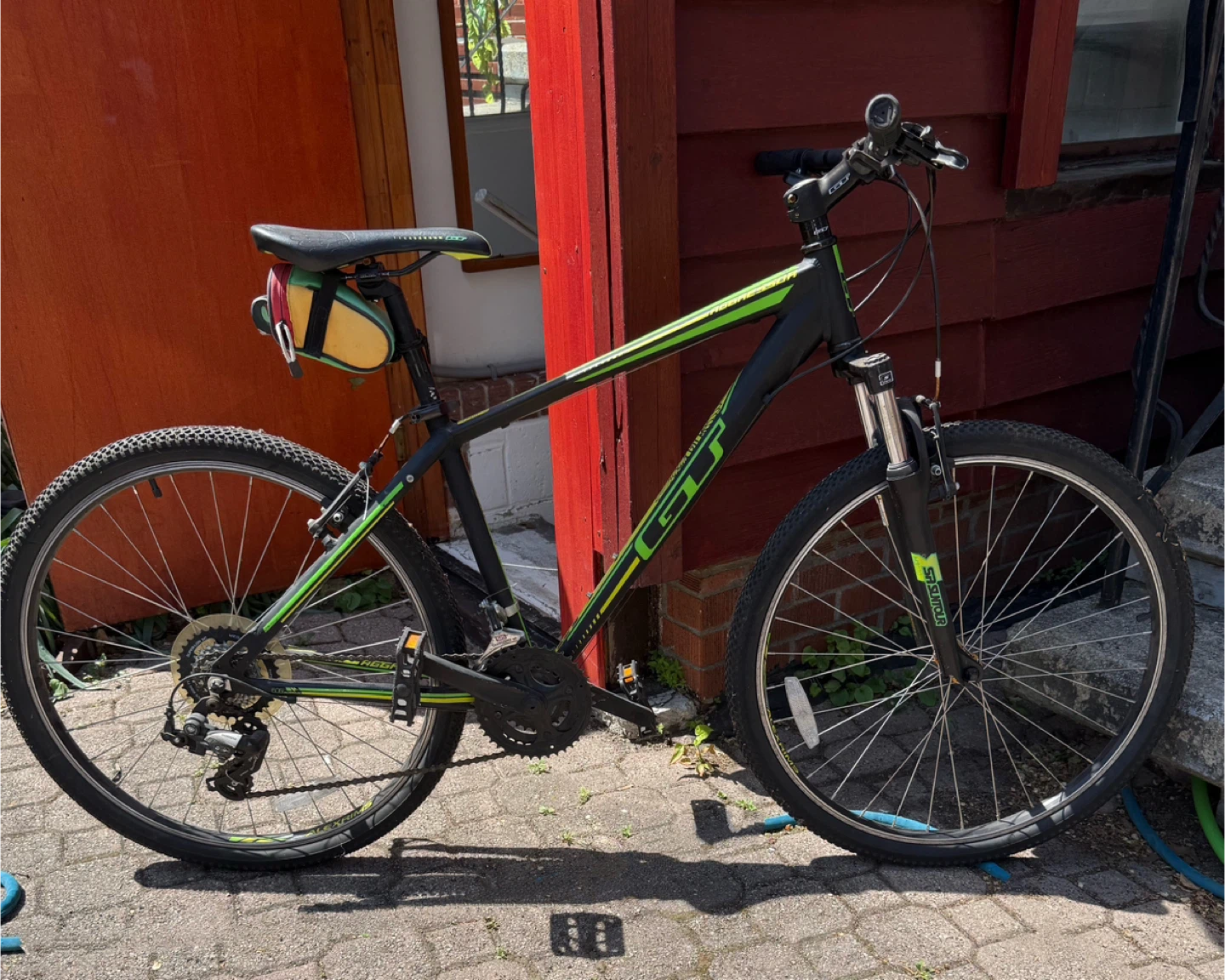 GT Aggressor 3.0 with a faulty frame.
