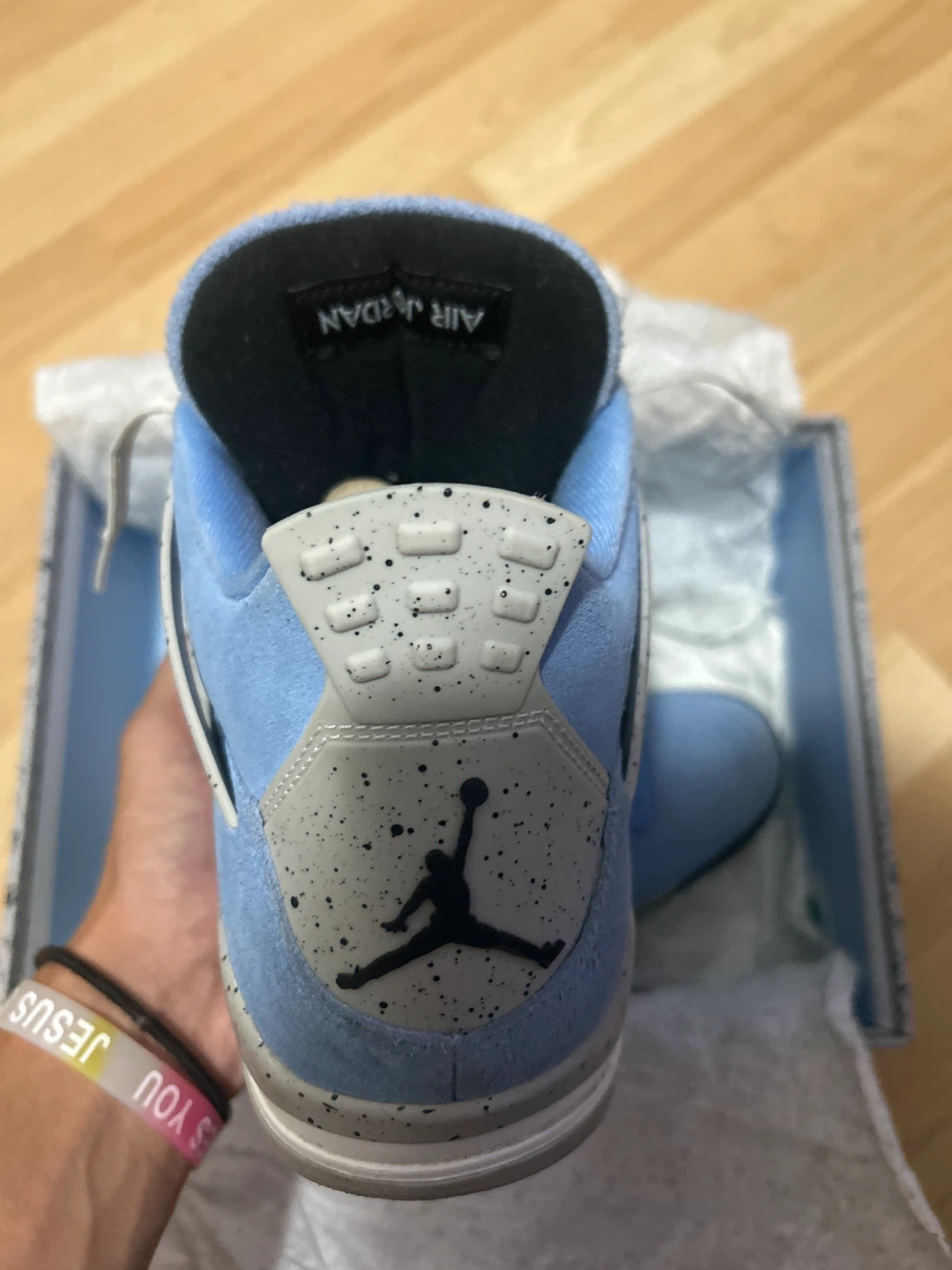 Jordan 4 Retro University Blue - photo 2
