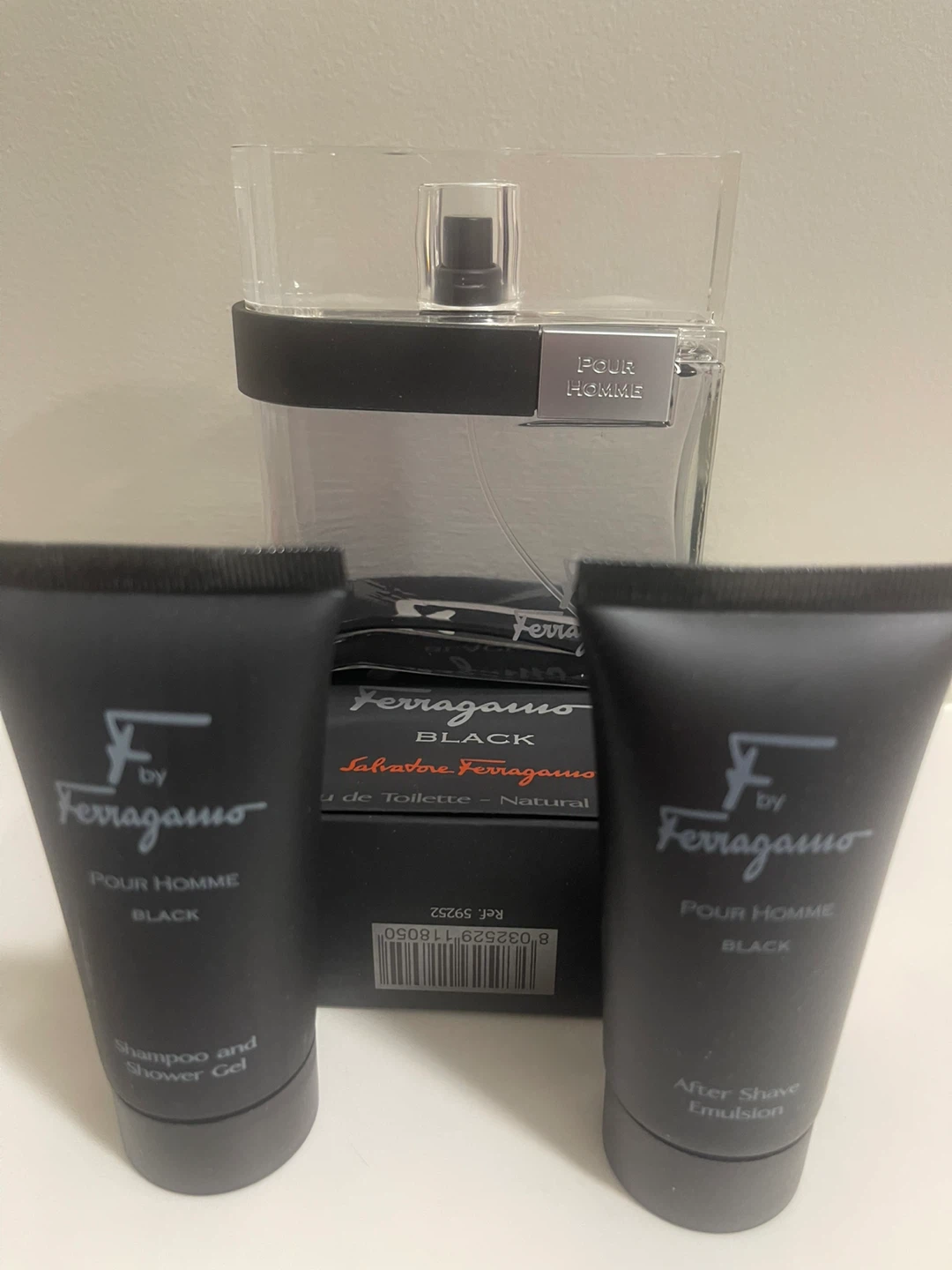 Salvatore Ferragamo F Black Pour Homme Eau de Toilette Gift Set - photo 4