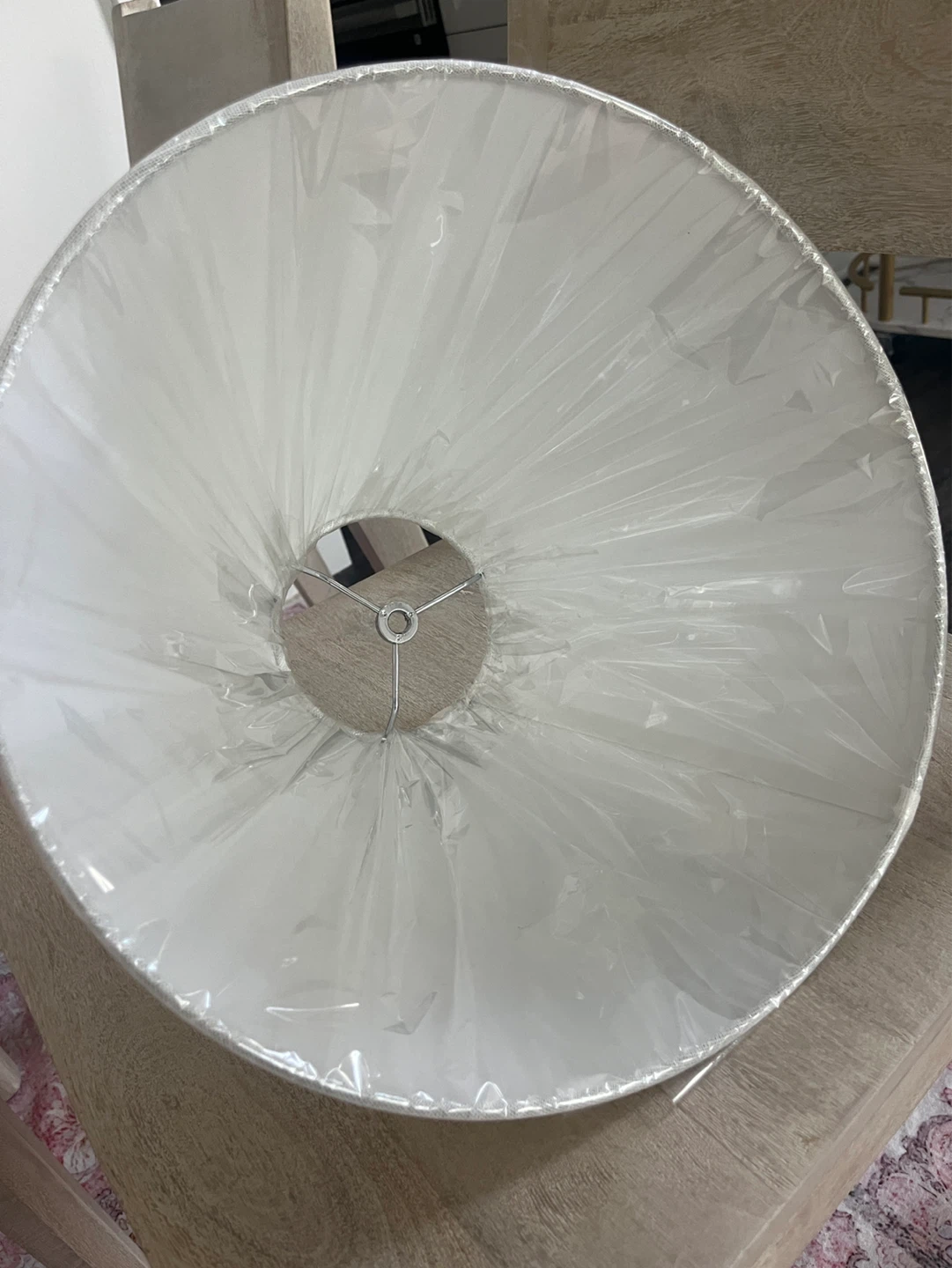 New - white lamp shade (medium size) - photo 4