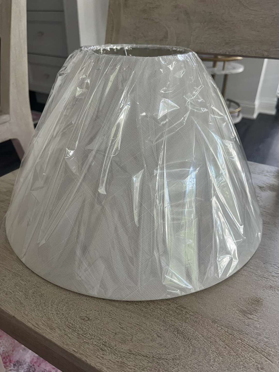New - white lamp shade (medium size) - photo 2