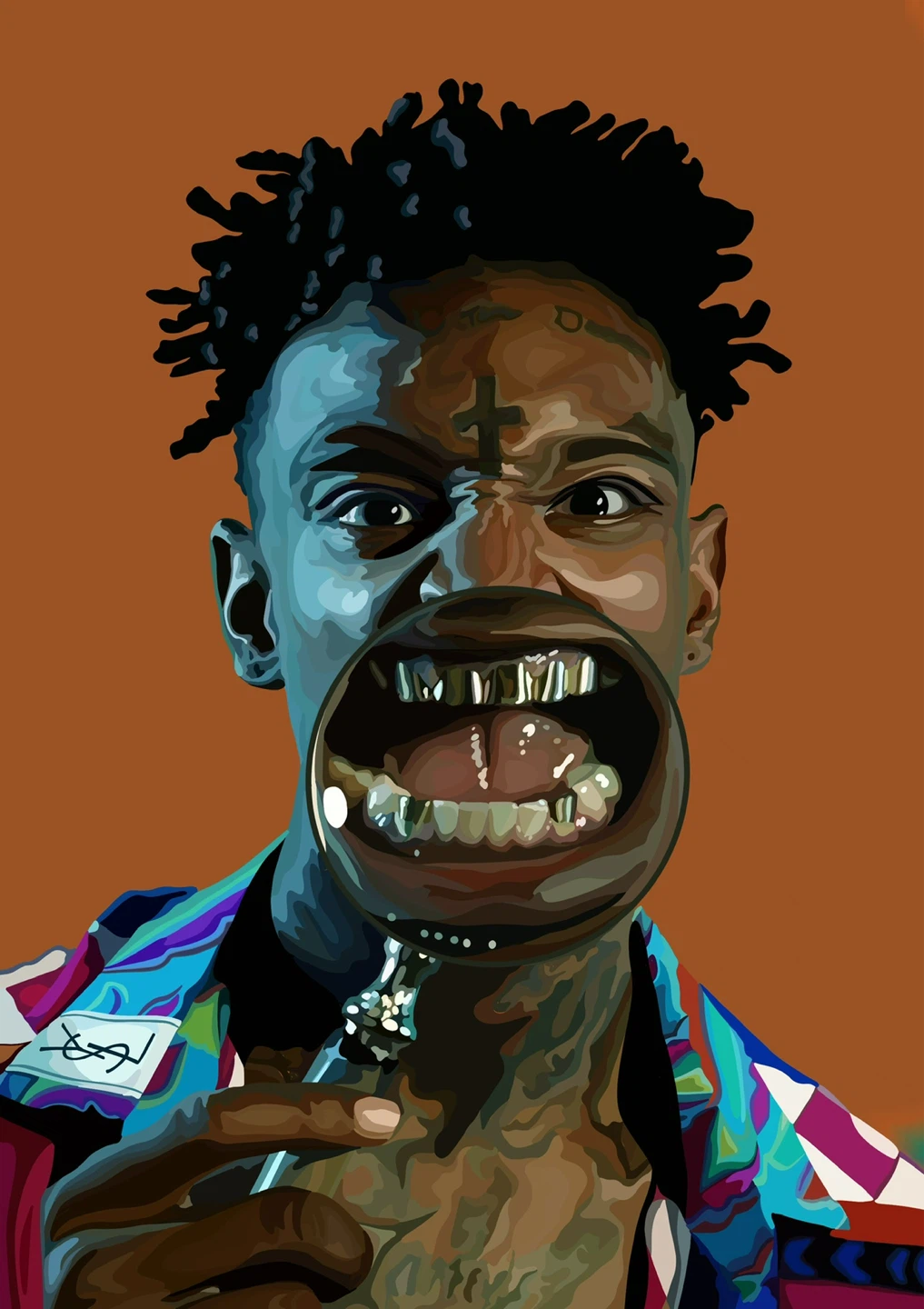21 Savage Art Print - photo 2