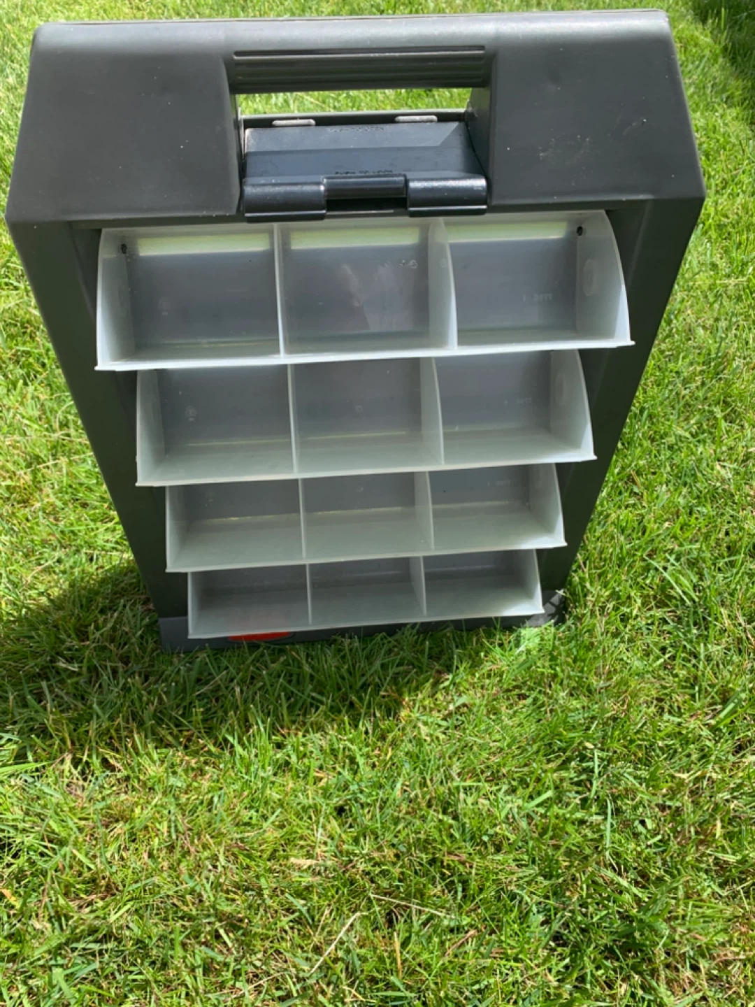 Rubbermaid Portable Organizer Storage Cabinet 12 Compartments - photo 3