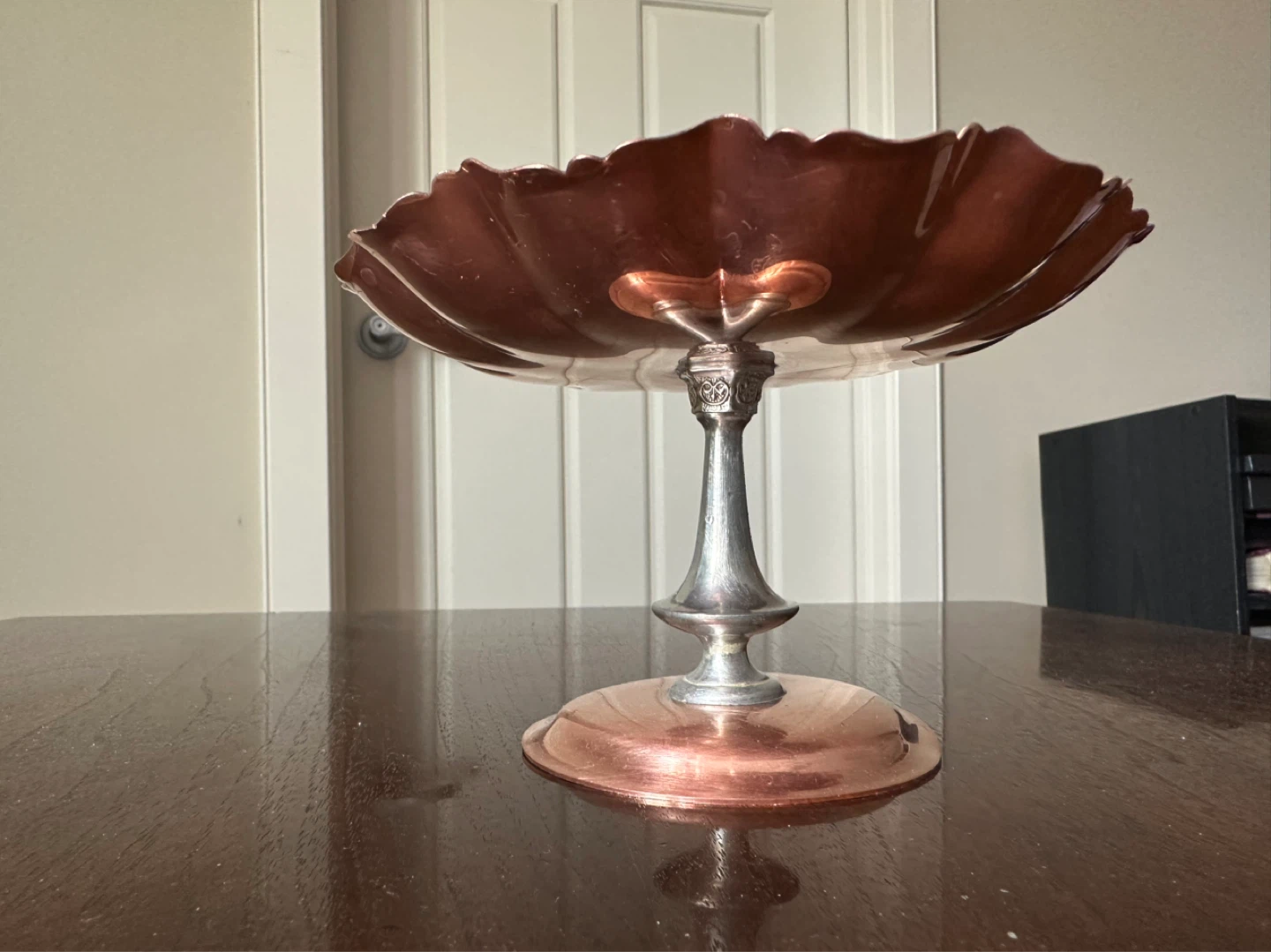 Vintage Copper Pedestal Bow - photo 3