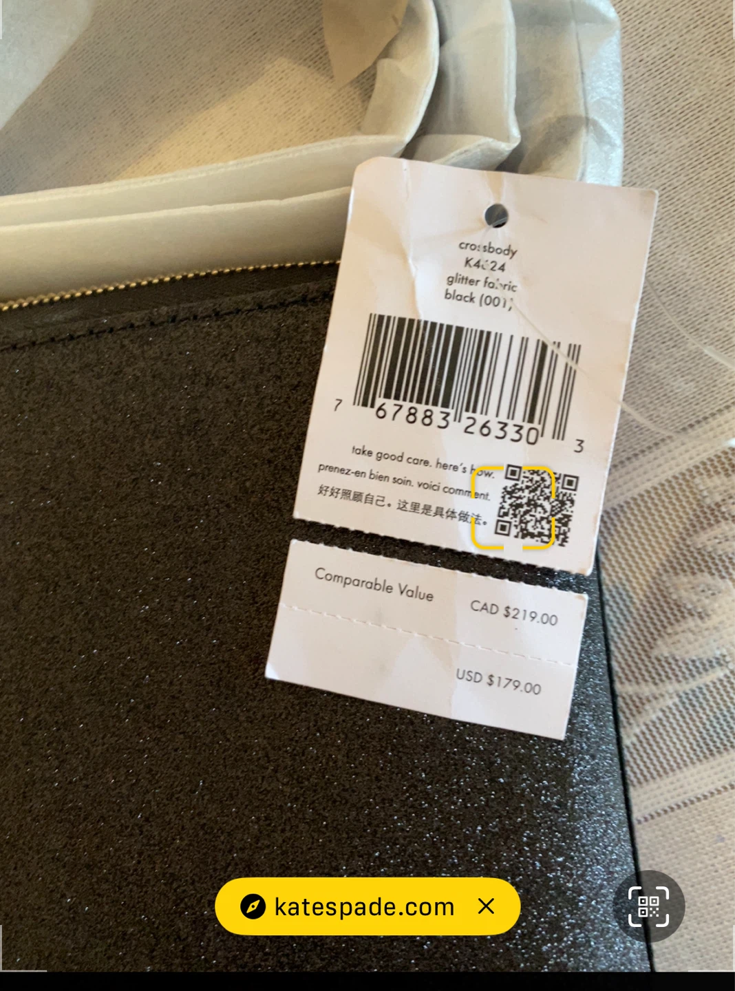 Kate Spade Glitter Crossbody Bag - photo 5