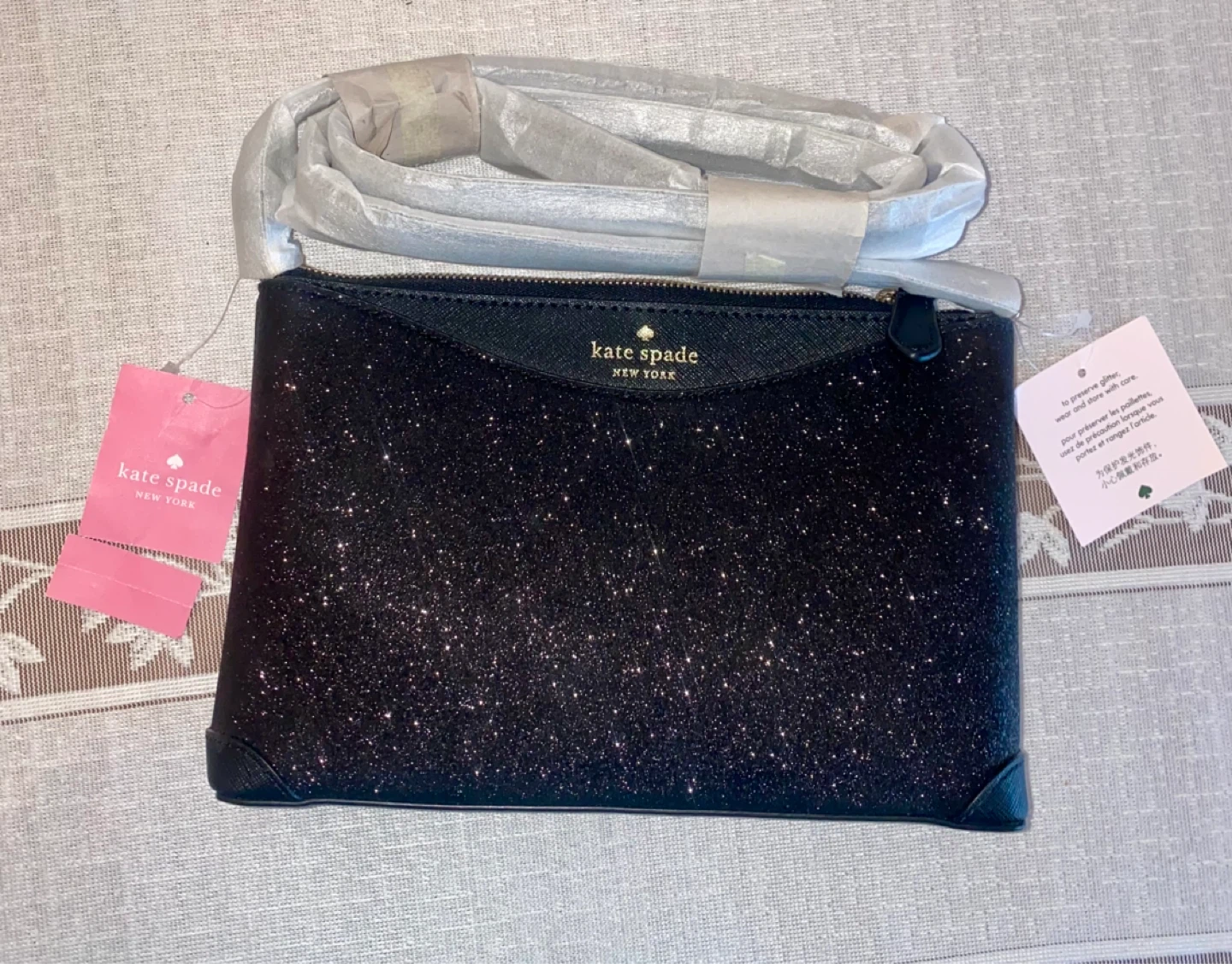 Kate Spade Glitter Crossbody Bag