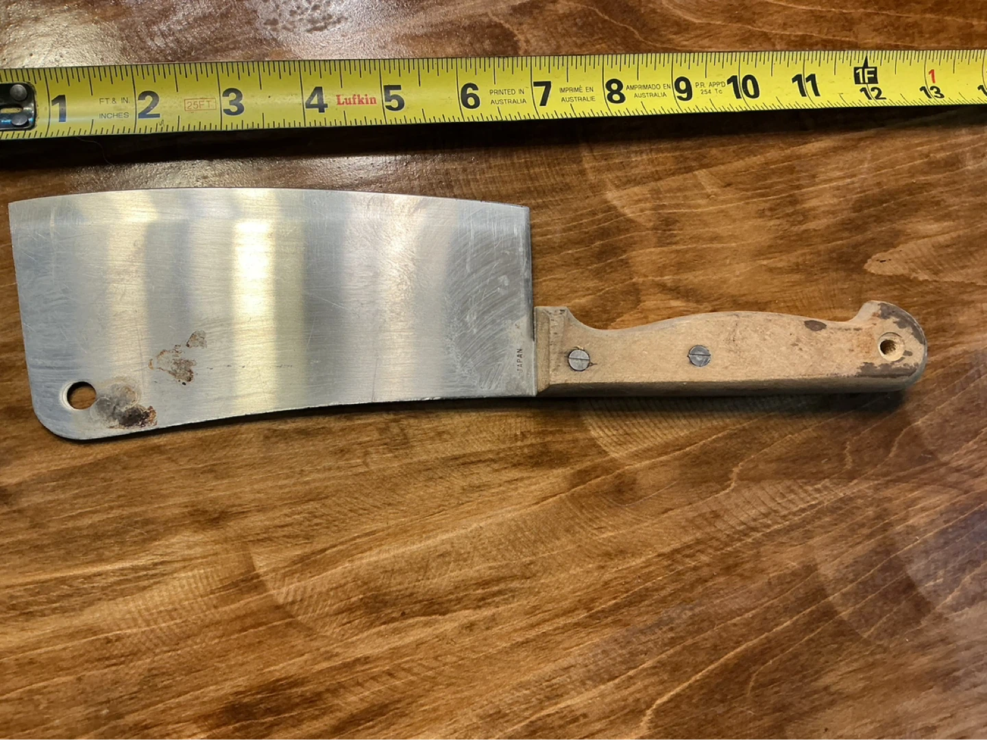Olympia Stainless Steel Meat Cleaver ! - photo 4