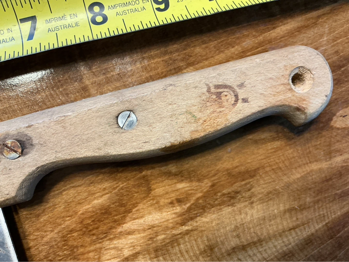 Olympia Stainless Steel Meat Cleaver ! - photo 3