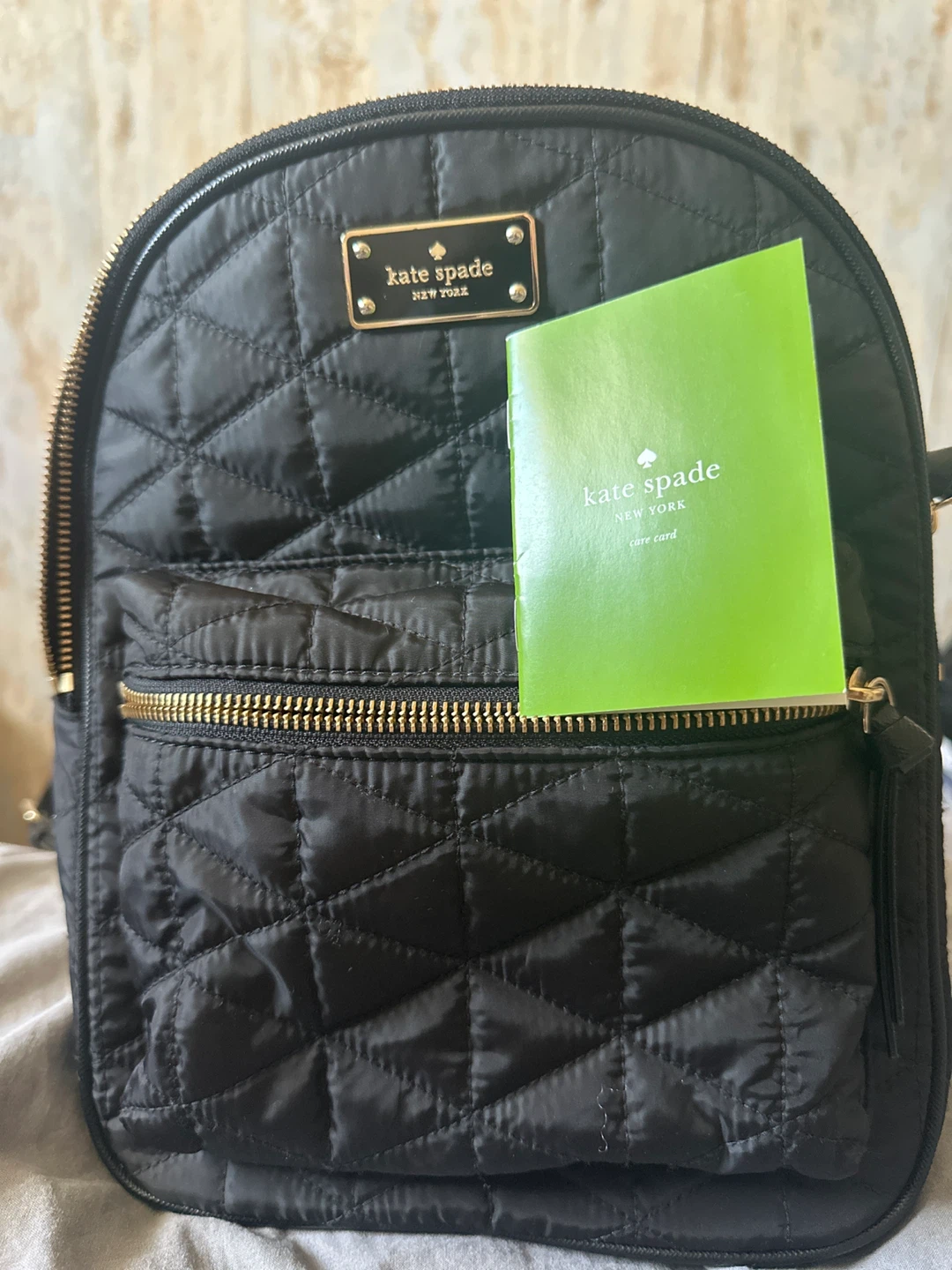 Kate Spade Quilted Backpack
