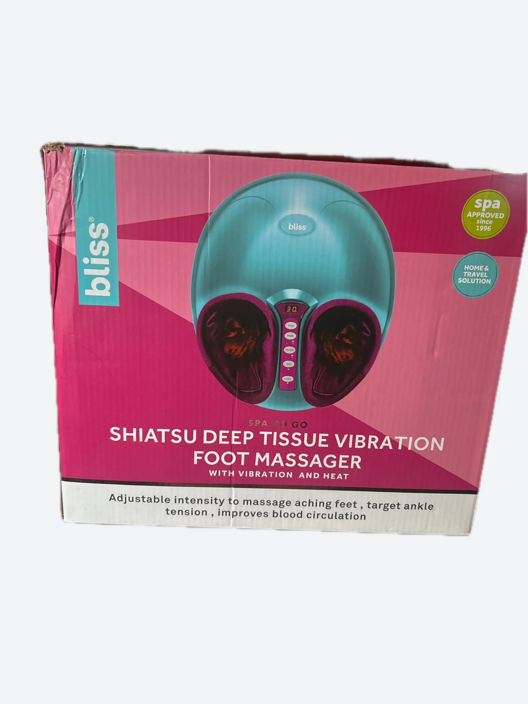 Bliss Shiatsu Deep Tissue Vibration Foot Massager - photo 4