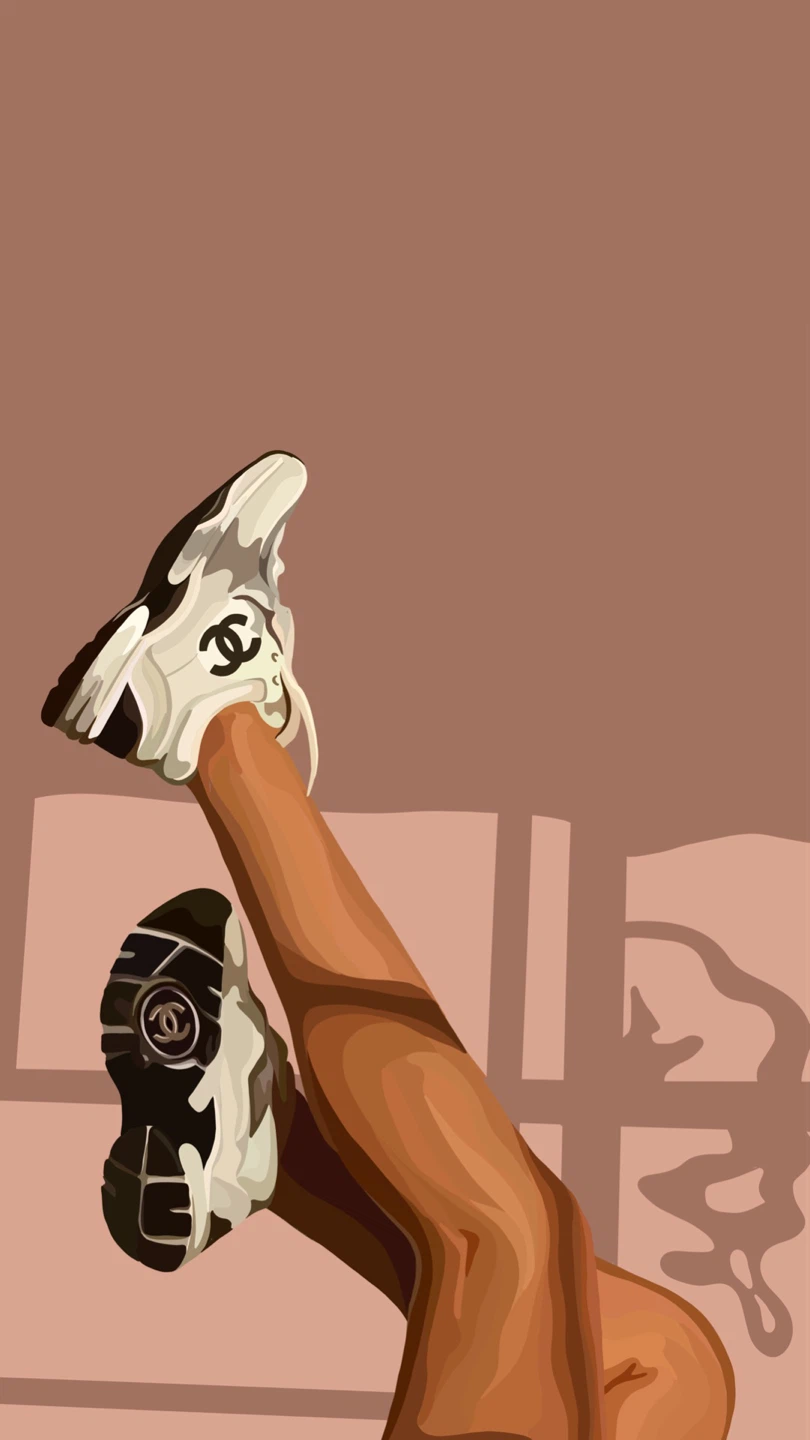 Chanel Sneakers Fashion Print Art - photo 2