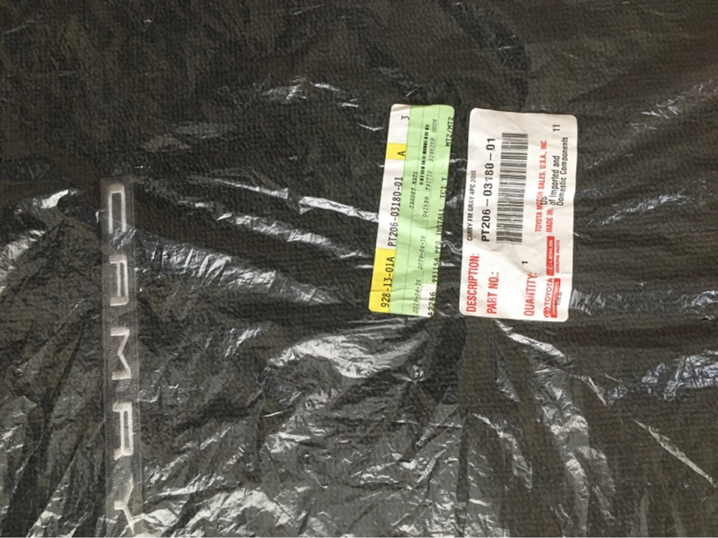 Toyota Camry Carpet Floor Mats - photo 3