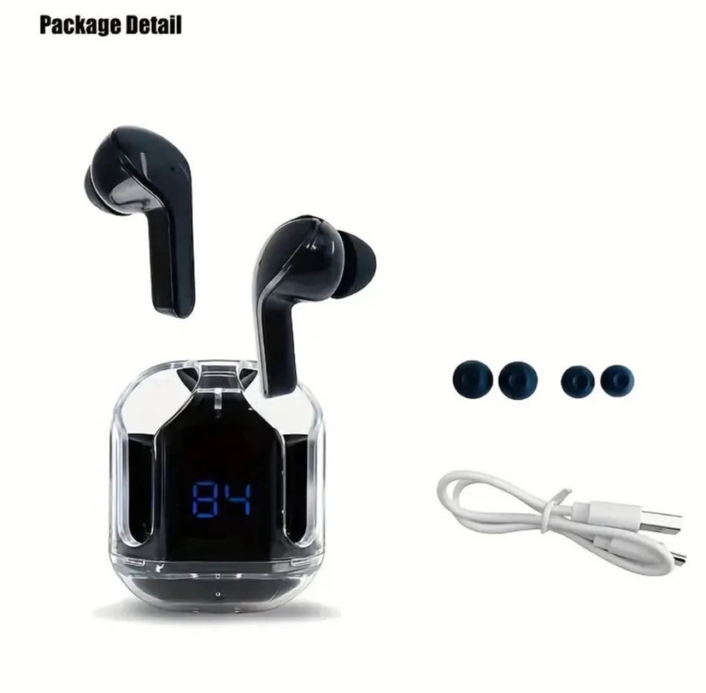 New TWS HI-FI Stereo Wireless Headphones High Quality Sound - photo 2