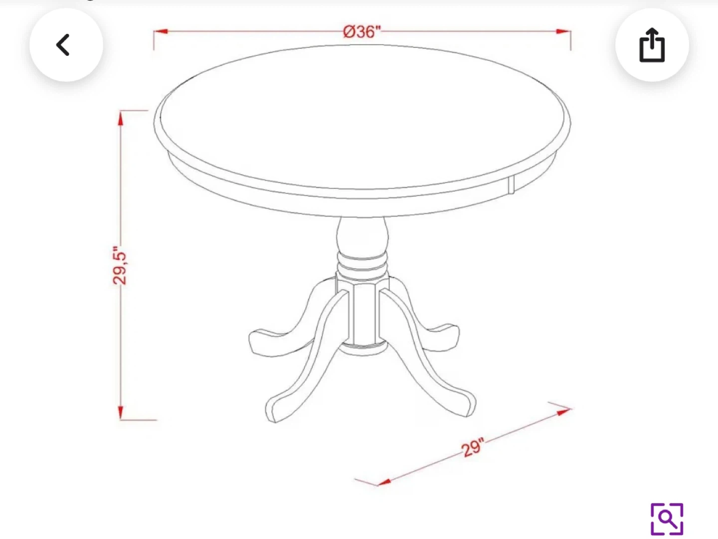 Dining table - photo 5