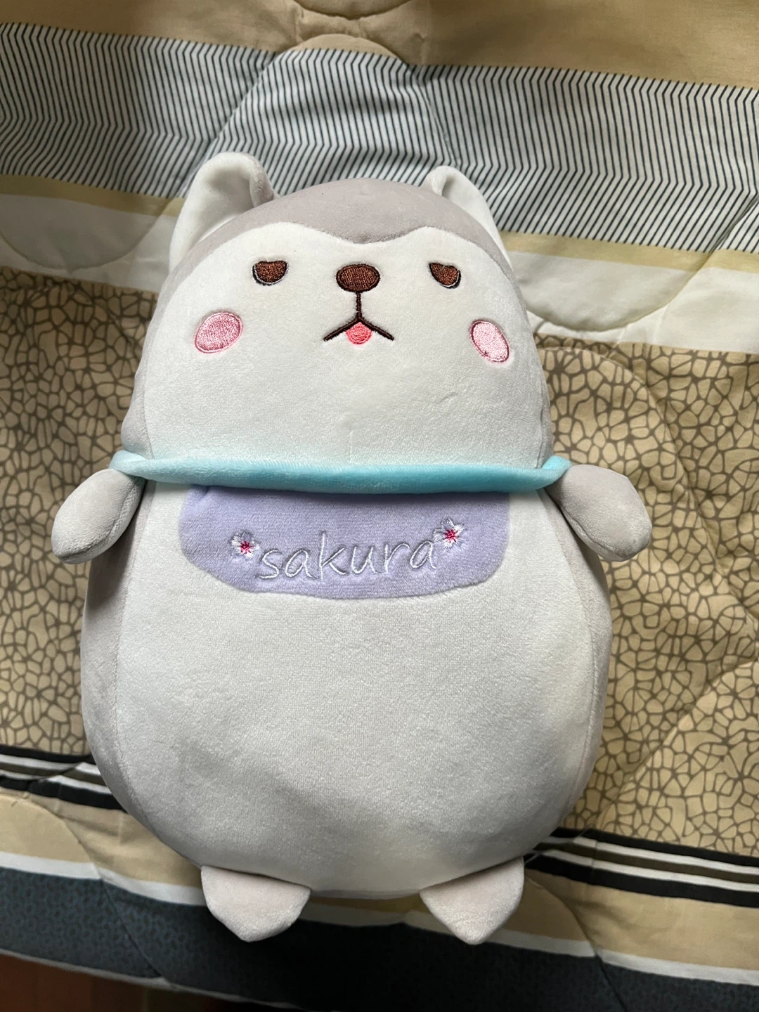 MINISO Plush Husky Dog Toy