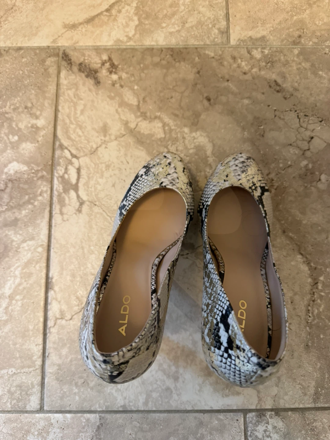 ALDO Snake Print Heels