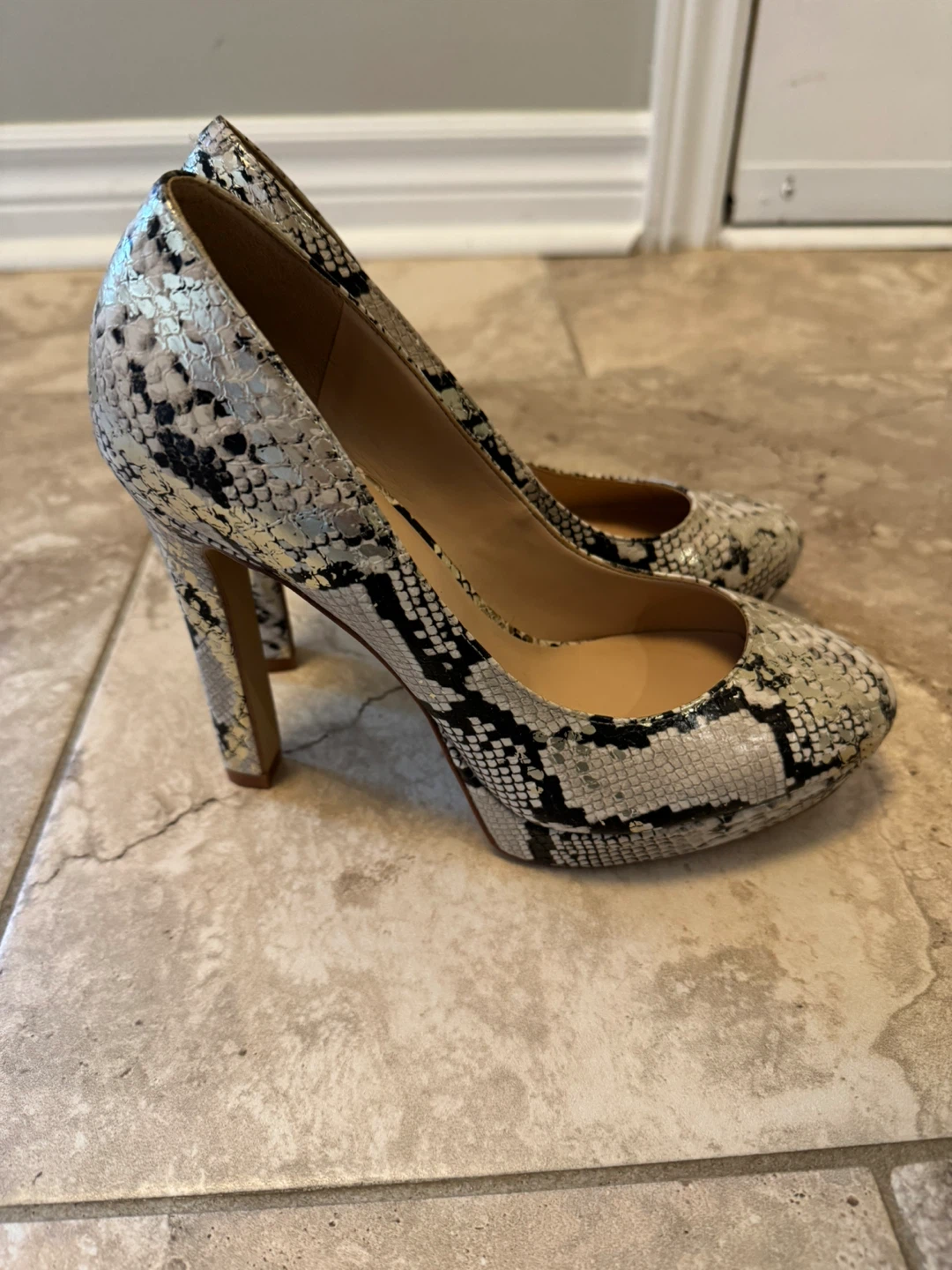 ALDO Snake Print Heels - photo 2