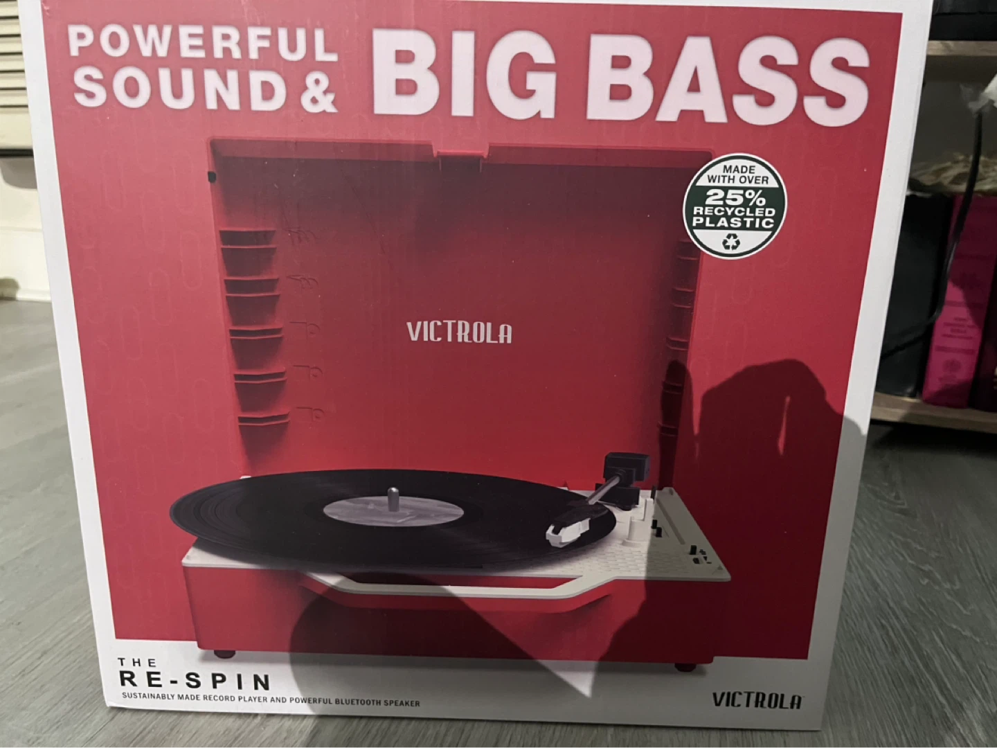 Victrola The Re-Spin Record Player and Bluetooth Speaker - photo 3