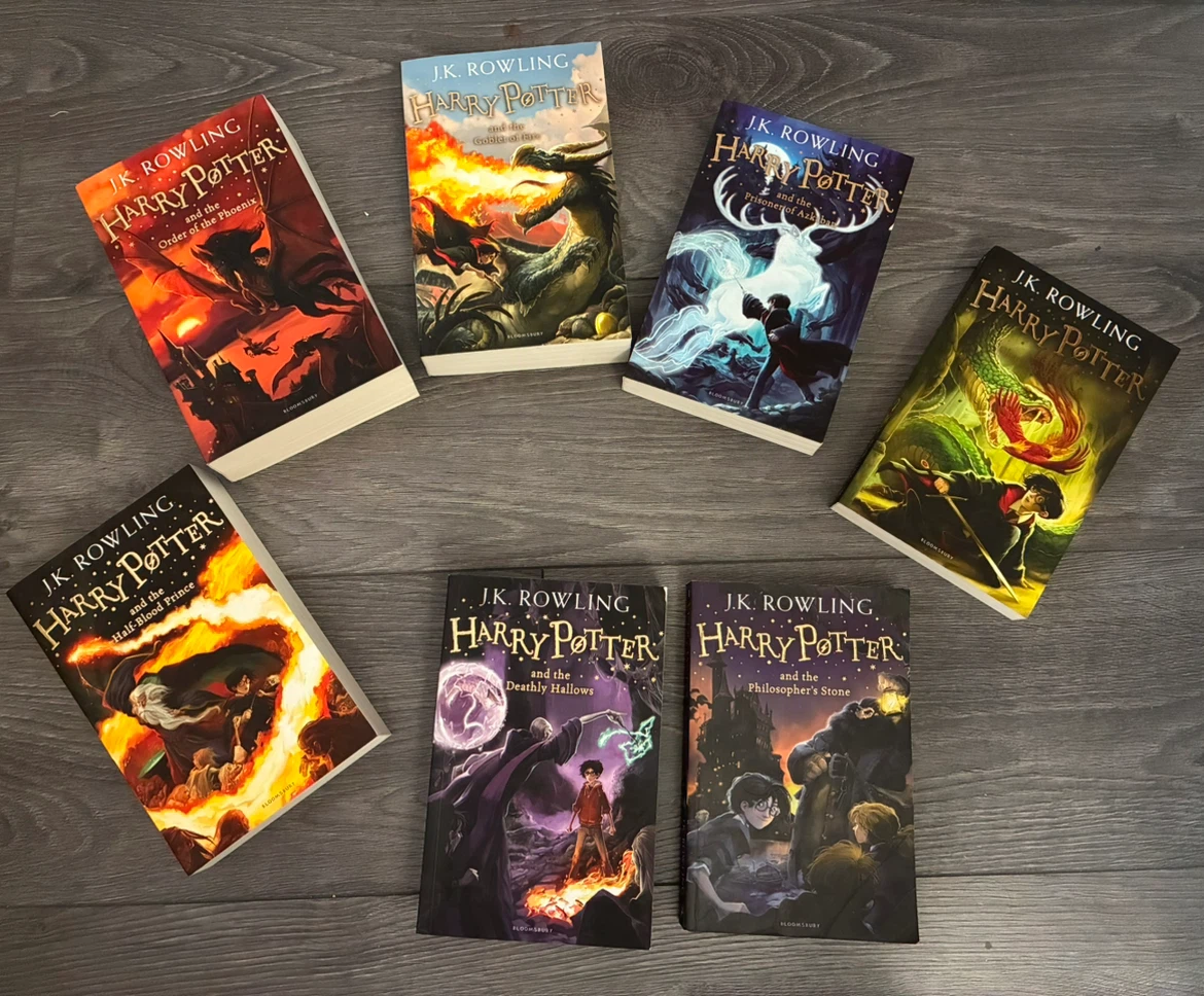 Harry Potter Complete Book Set (All 7 Books) - photo 2