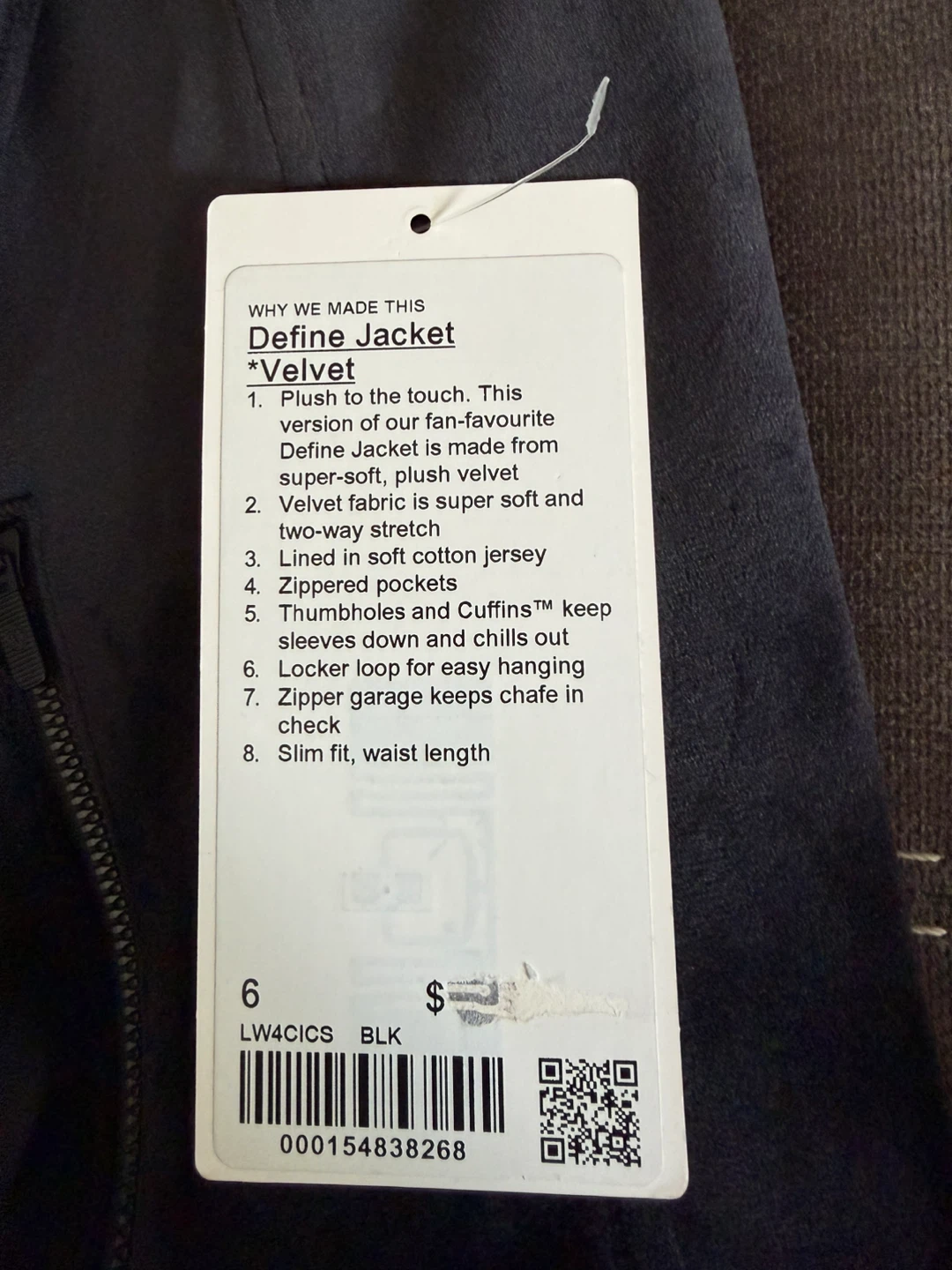 Brand new with tags lululemon define jacket - photo 2