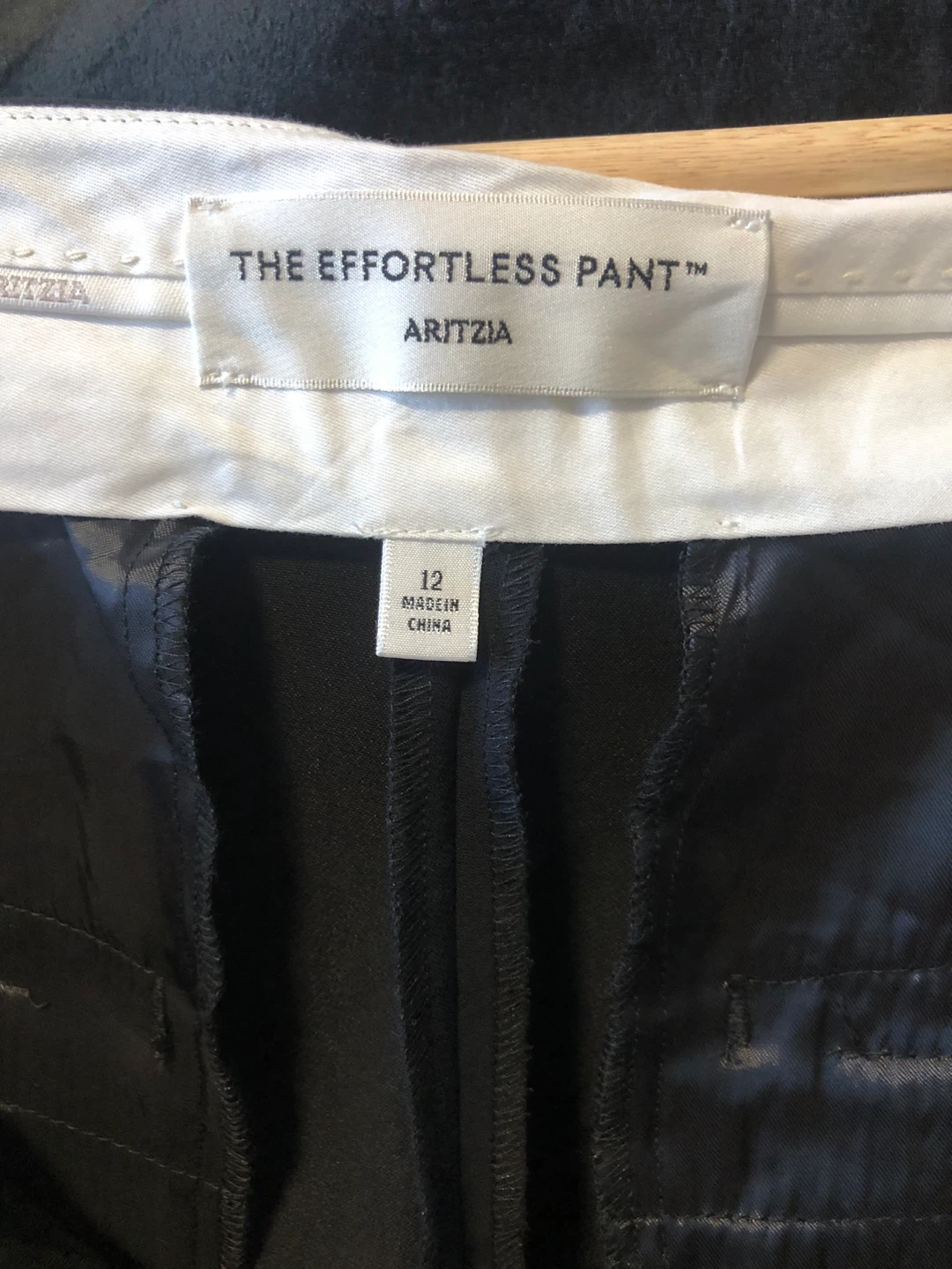 Aritzia The Effortless Pant Black Size 12 - photo 4