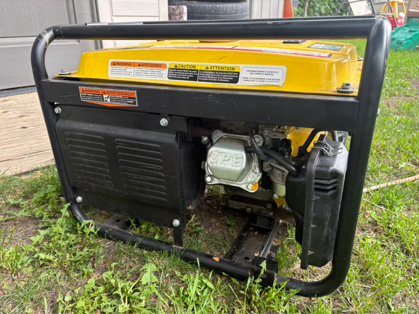 Champion 4000 Watt Generator - photo 3