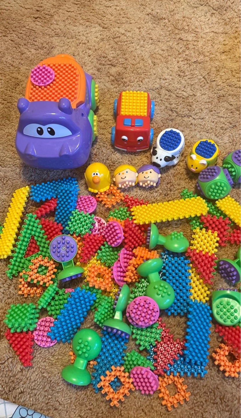 Building Blocks and Toy Cars Set - photo 2