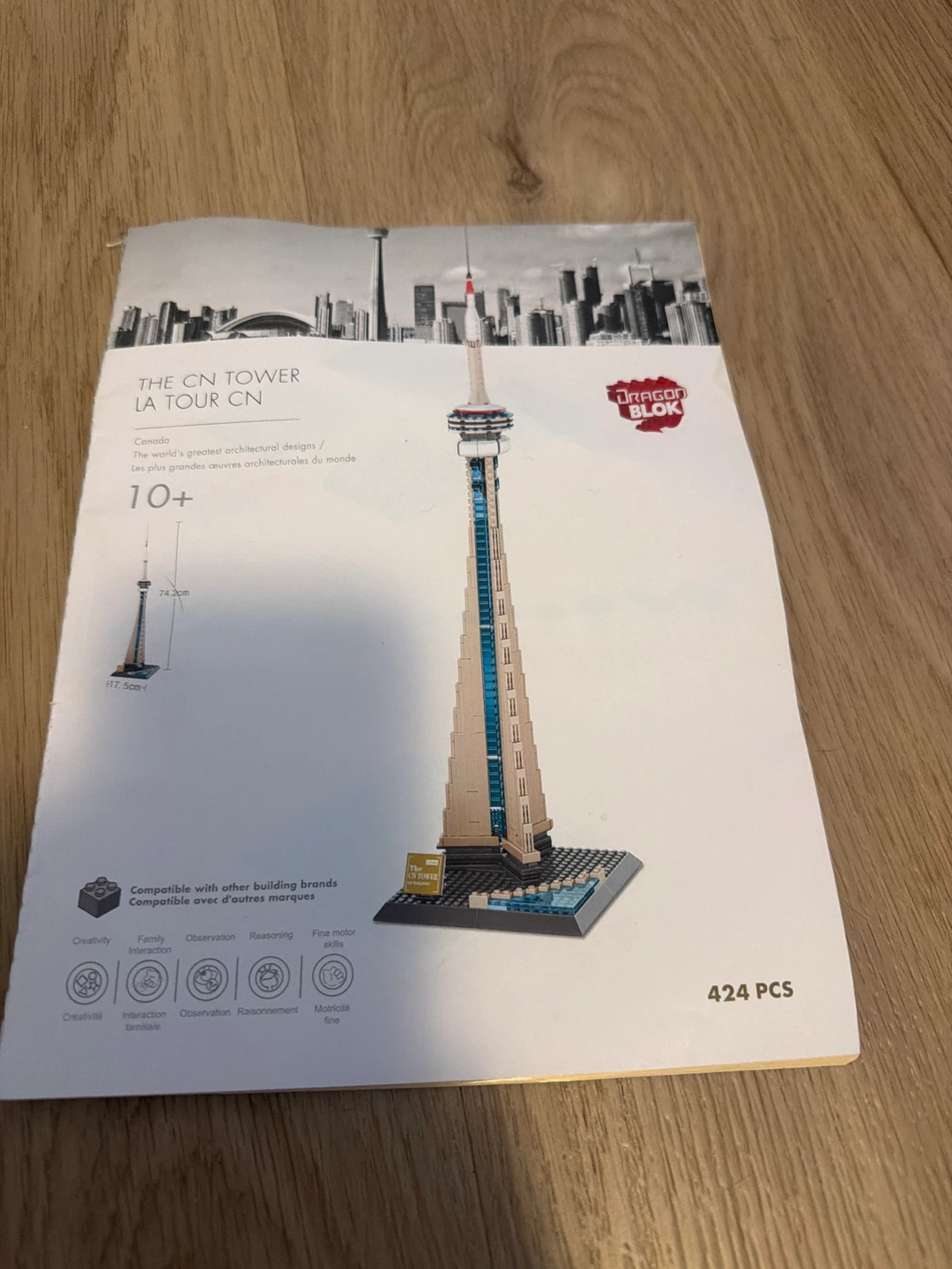 Dragon Blòk The CN Tower Building Set - photo 3