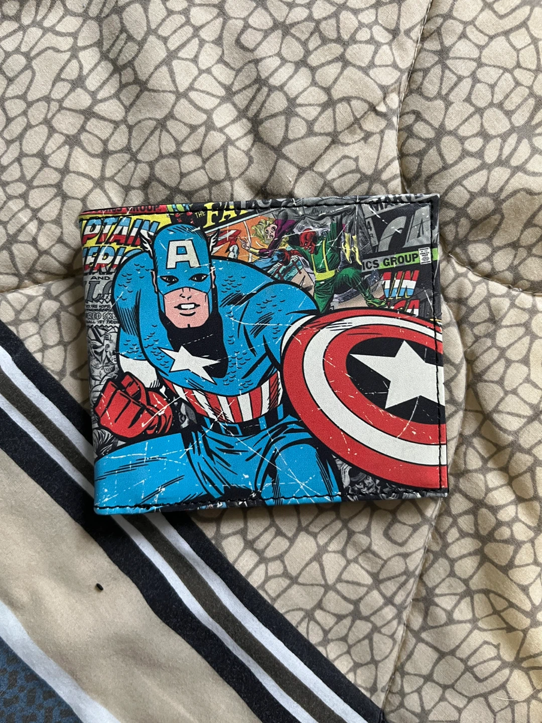 Marvel’s Captain America Comic Book Wallet