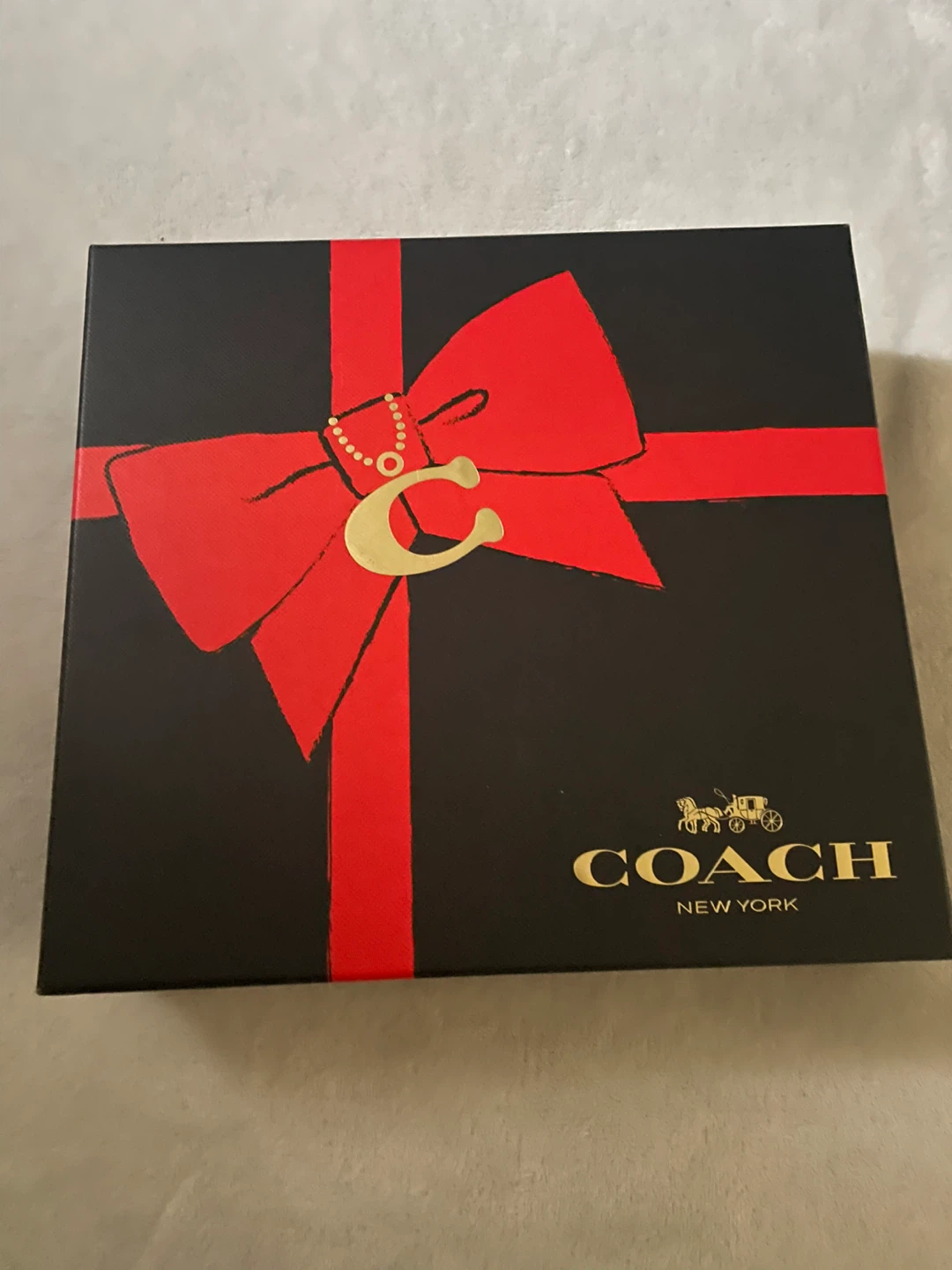 Coach Signature C Hat and Scarf Set