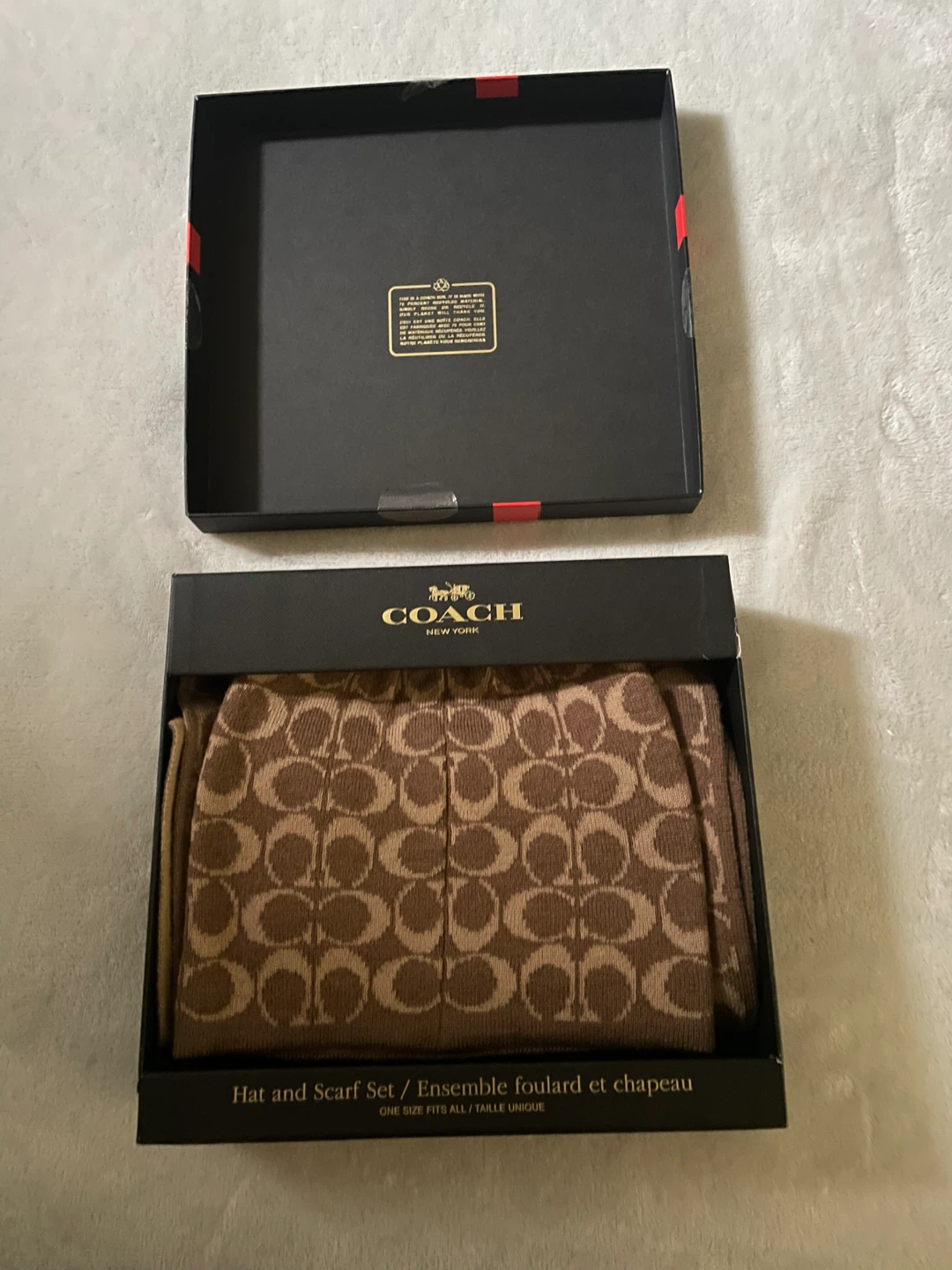 Coach Signature C Hat and Scarf Set - photo 2