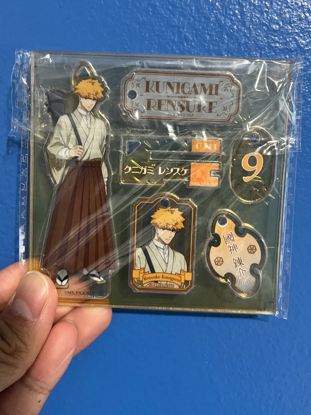 Kunigami Rensuke Acrylic Standee Set