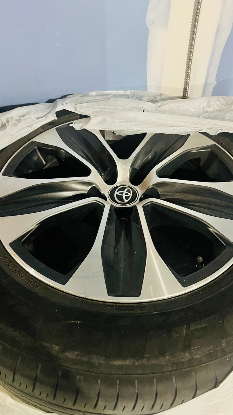 Toyota Alloy Wheels and Tires Set