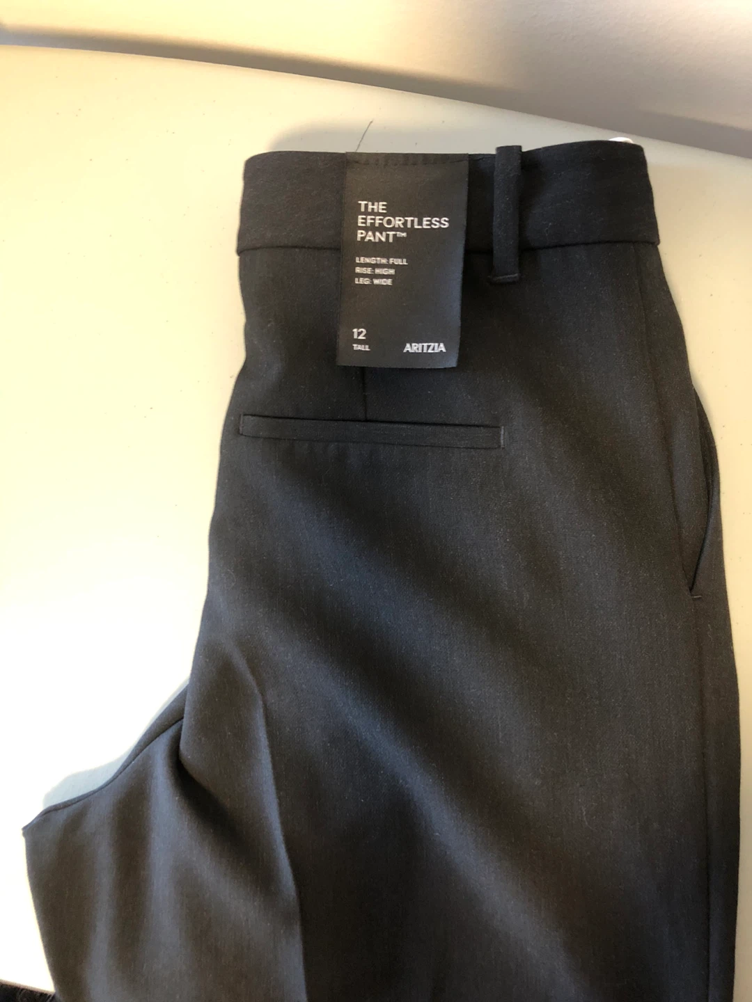 Aritzia The Effortless Pant Black Size 12 Tall